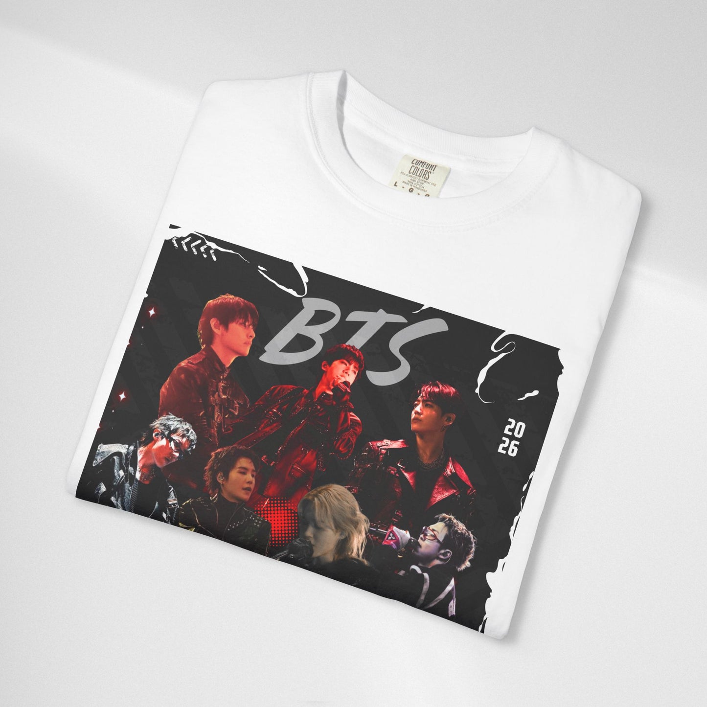 BTS ARIRANG Graphic T-Shirt — "Arirang" BTS Style Concert Tee