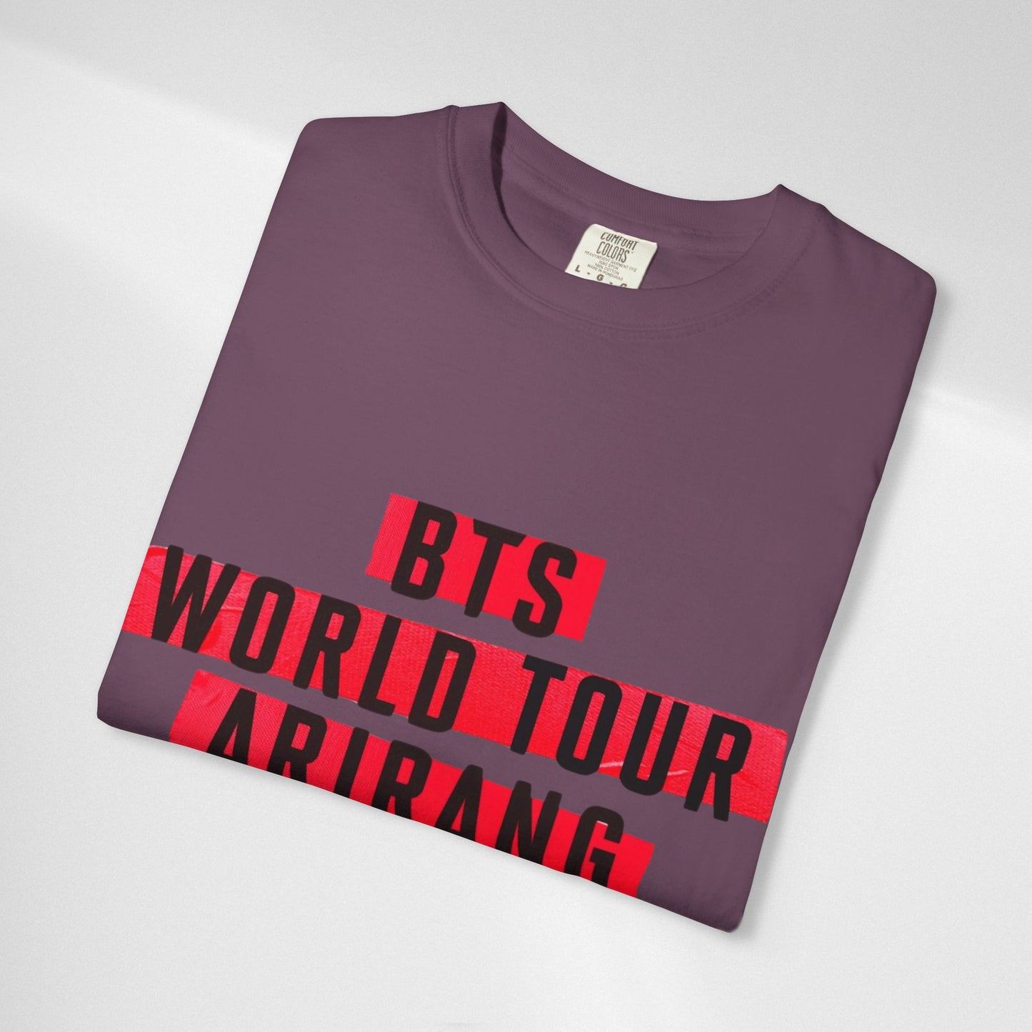 BTS World Tour T-Shirt — "BTS World Tour Arirang" Concert Tee
