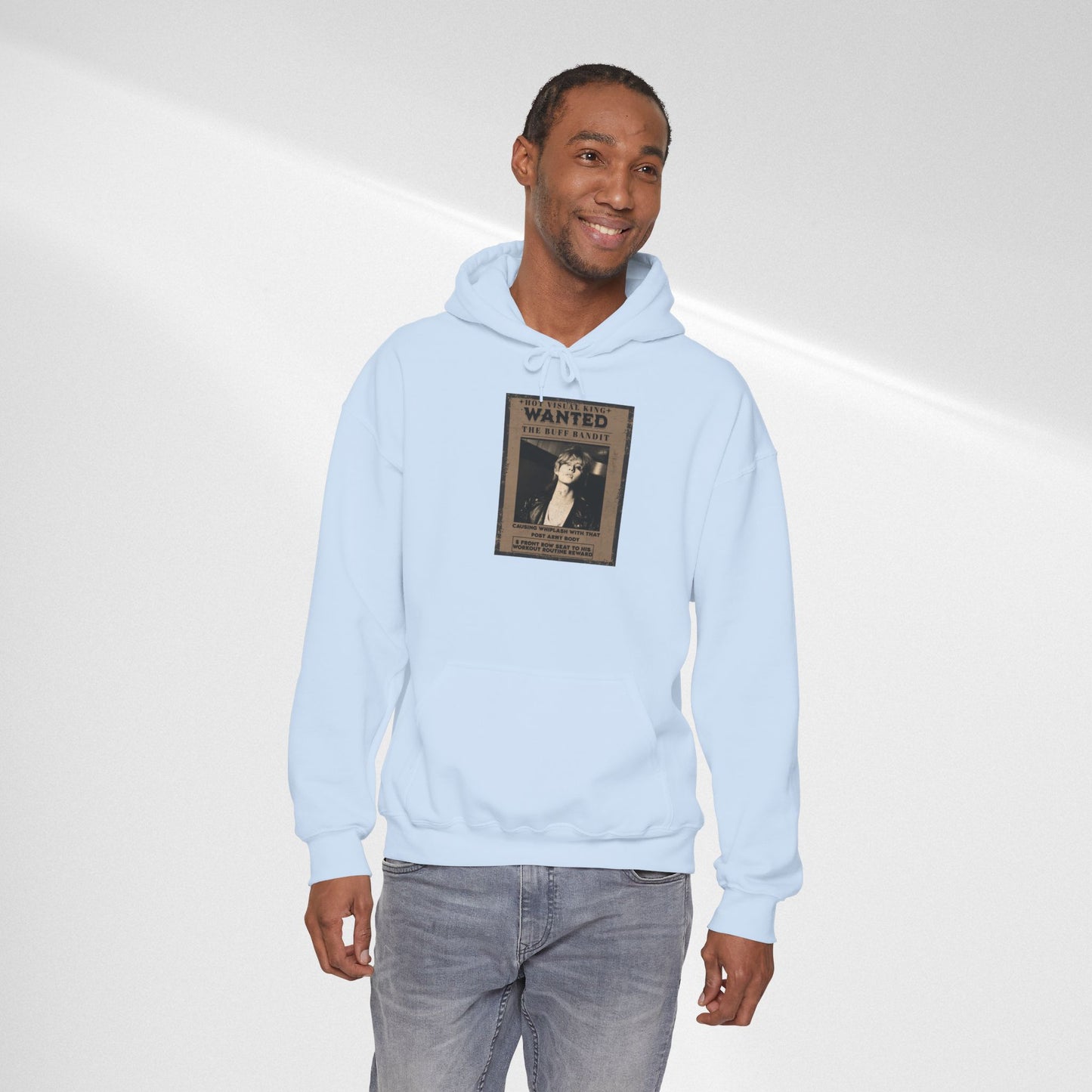 Hoodie Vintage V 'Wanted' Poster Photo Pullover