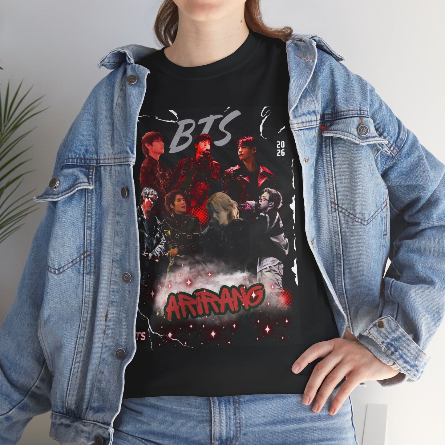 BTS Album Art Graphic Tee — 'Arirang' Fan Shirt