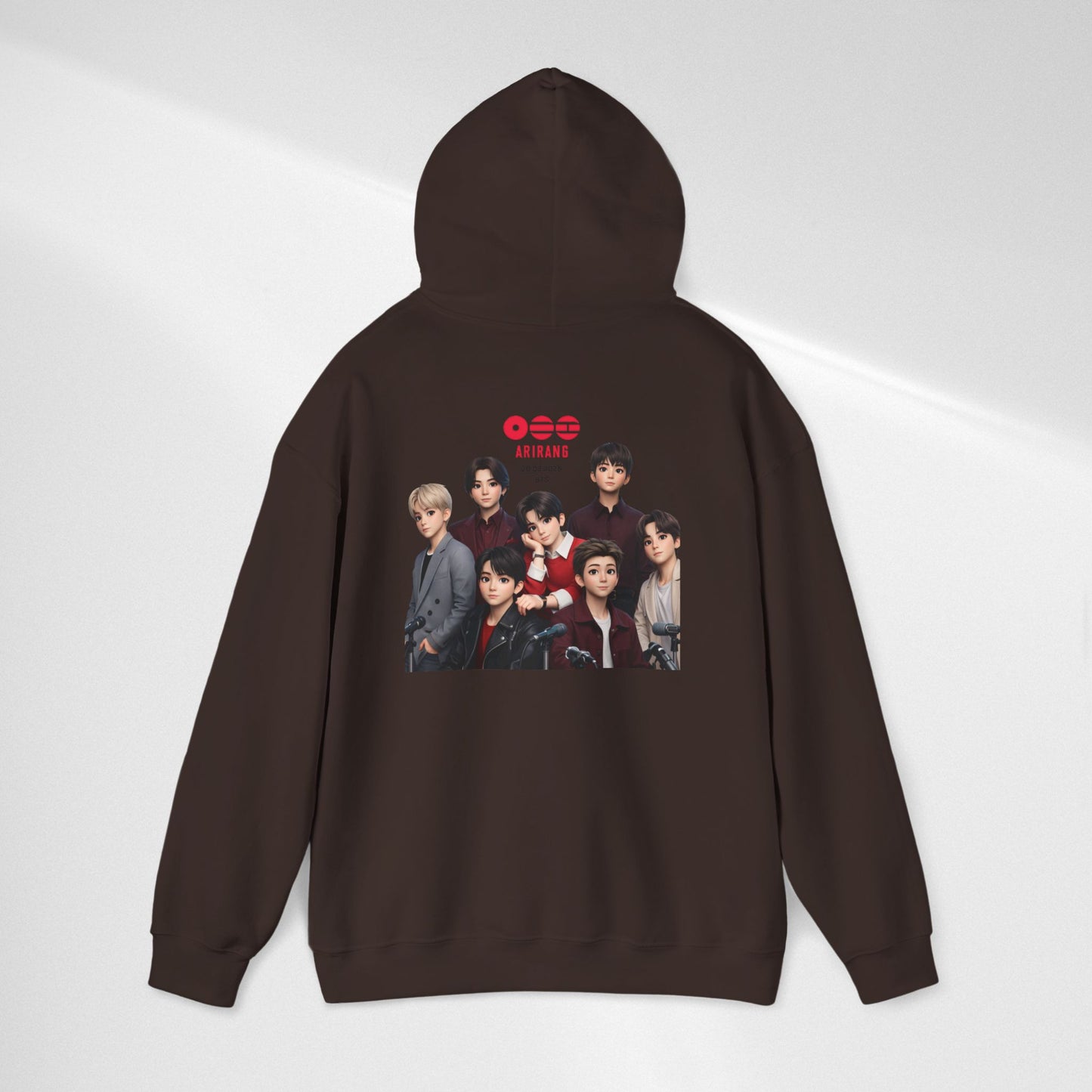 BTS Group Photo Hoodie – Korean Boy Band Pullover