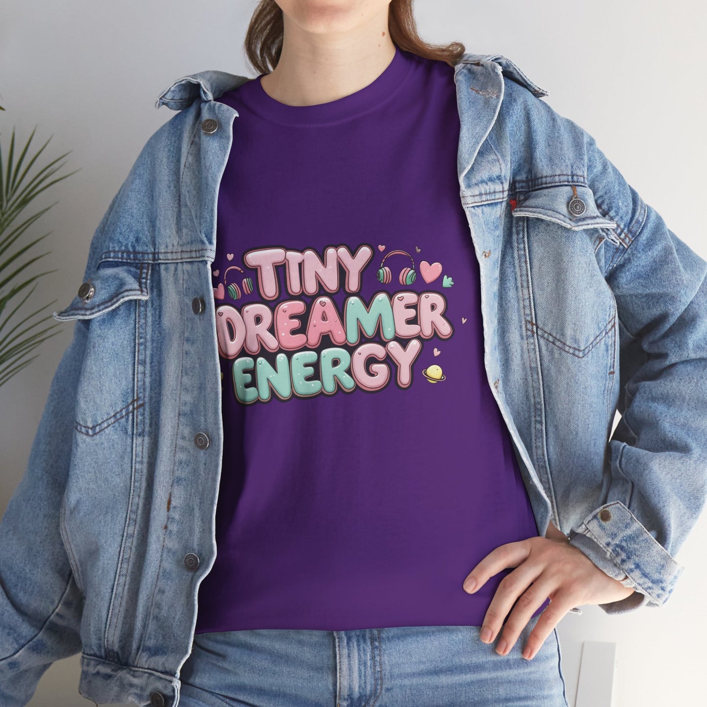 TinyTan Dreamer Energy T-Shirt — Cute Pastel Graphic Tee