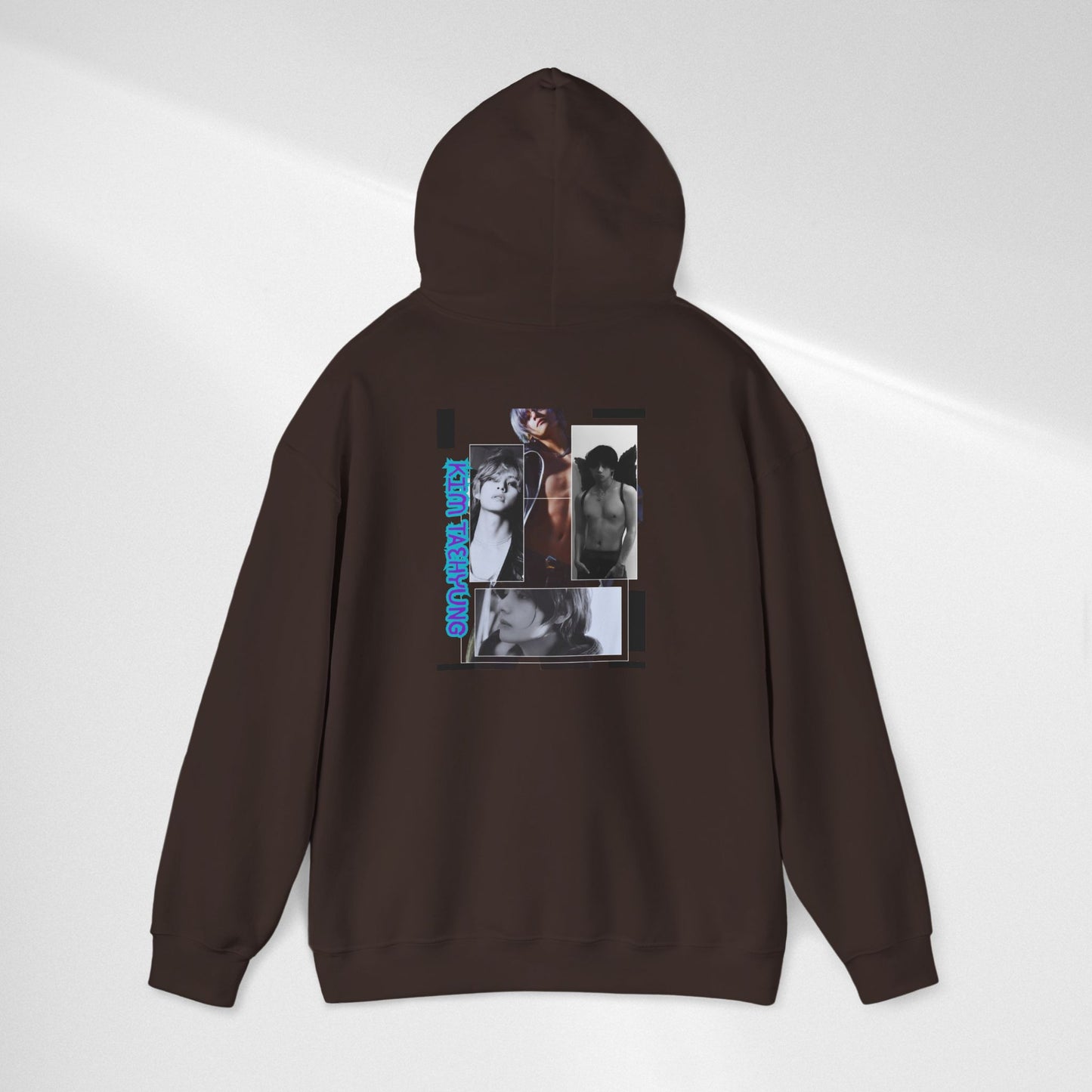 TAE Hoodie — Graphic Photo Collage 'Goth Romance' Streetwear Pullover