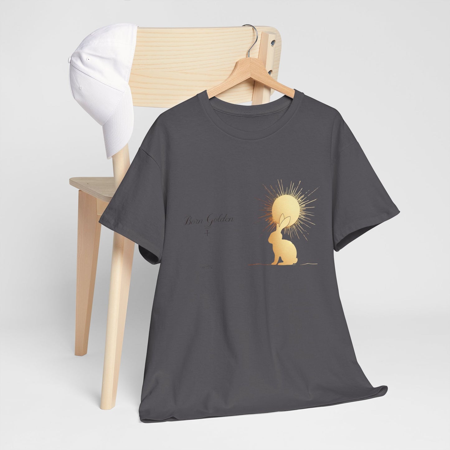 JK Golden Child T-Shirt — 'Born Golden' Cute Kids Illustration Tee