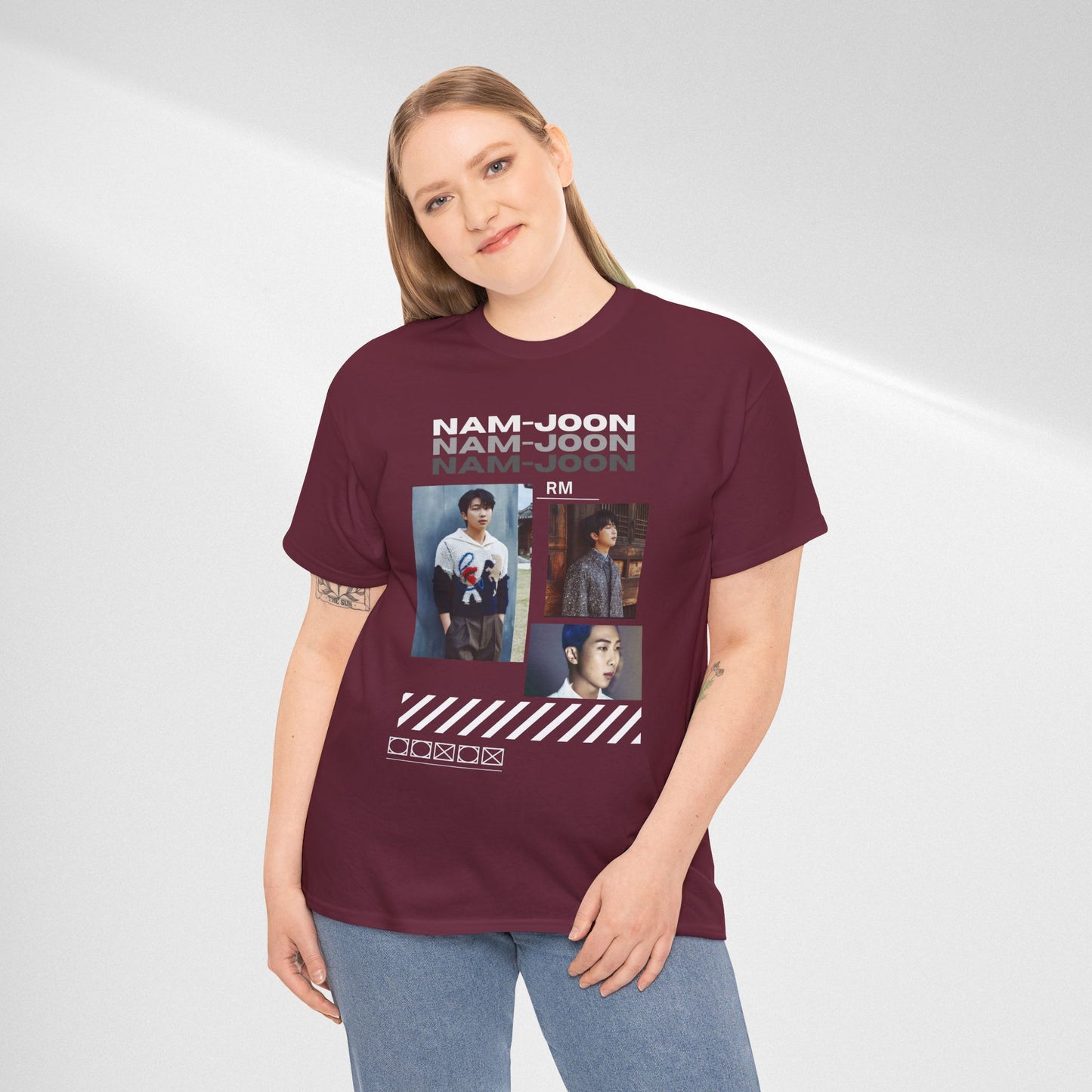 RM (Nam-Joon) Photo Collage K-Pop Graphic Tee