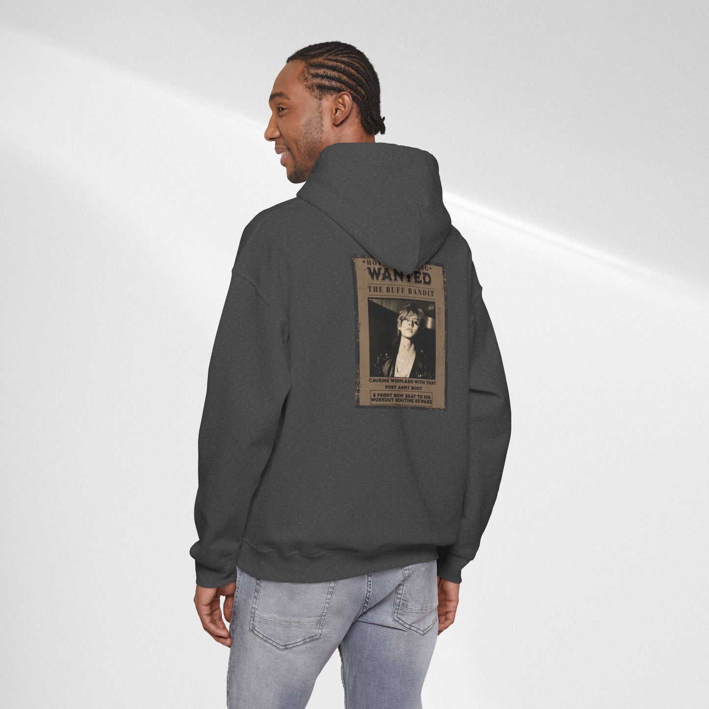 Hoodie Vintage V 'Wanted' Poster Photo Pullover