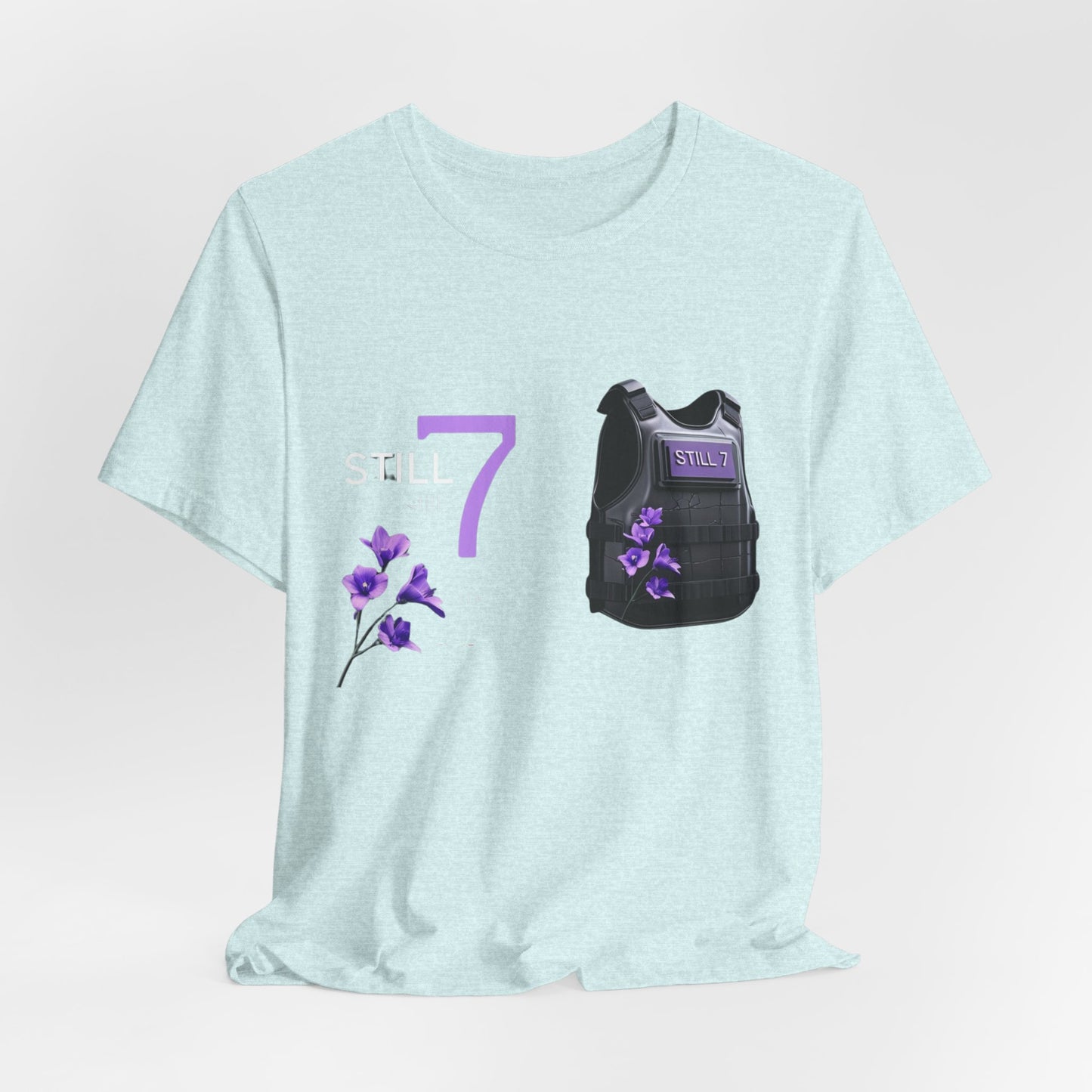 Bulletproof Vest Floral Tee — “I Am The Proof” Graphic T‑Shirt