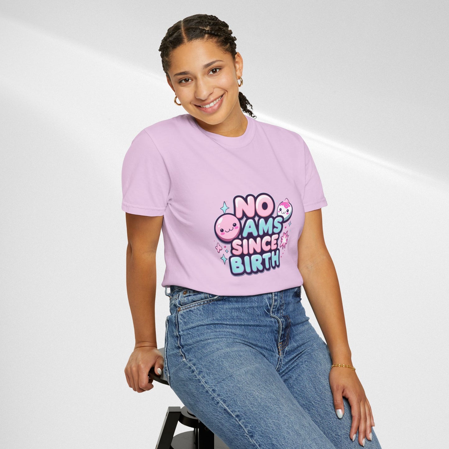 No JAMs Since Birth T-Shirt — Cute Kawaii 'No JAMs Since Birth' Graphic Tee