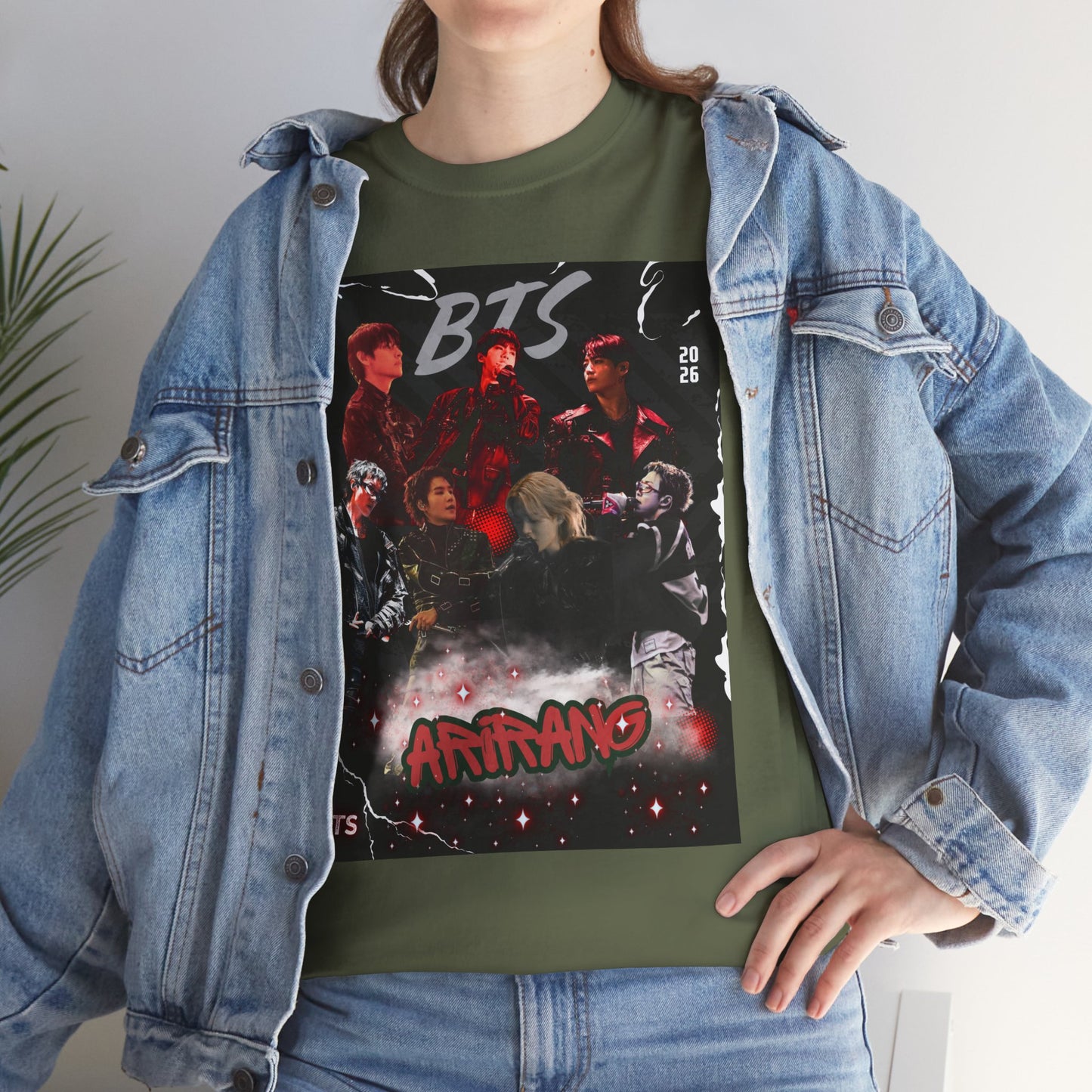 BTS Album Art Graphic Tee — 'Arirang' Fan Shirt