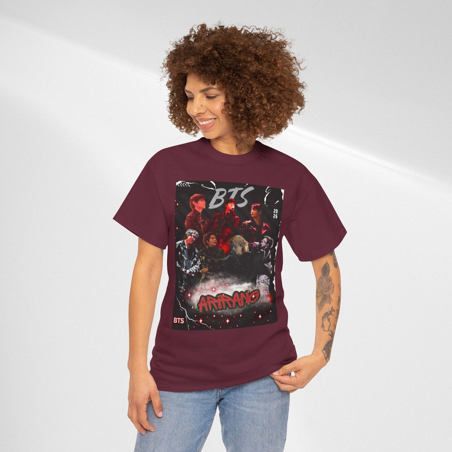 BTS Album Art Graphic Tee — 'Arirang' Fan Shirt