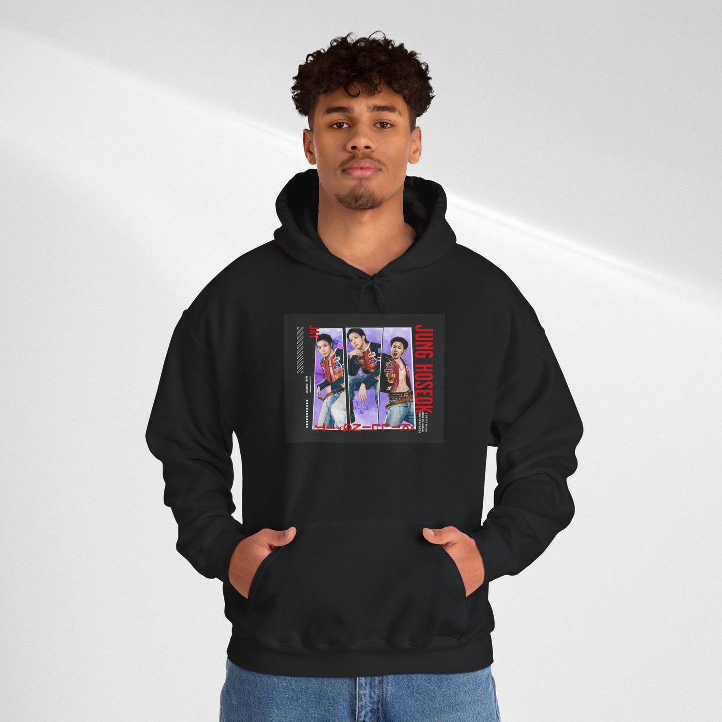 JHOPE Retro Band Photo Hoodie — Vintage Concert Graphic Pullover