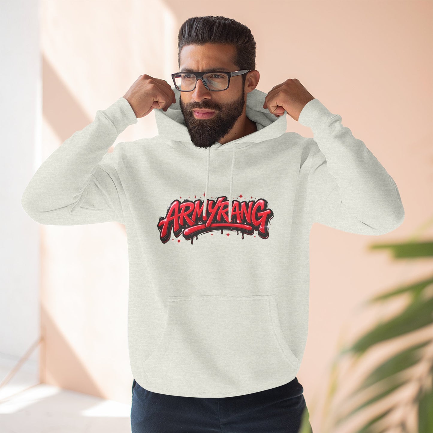 BTS Inspired Graphic Hoodie — Vibrant Group Portrait Streetwear