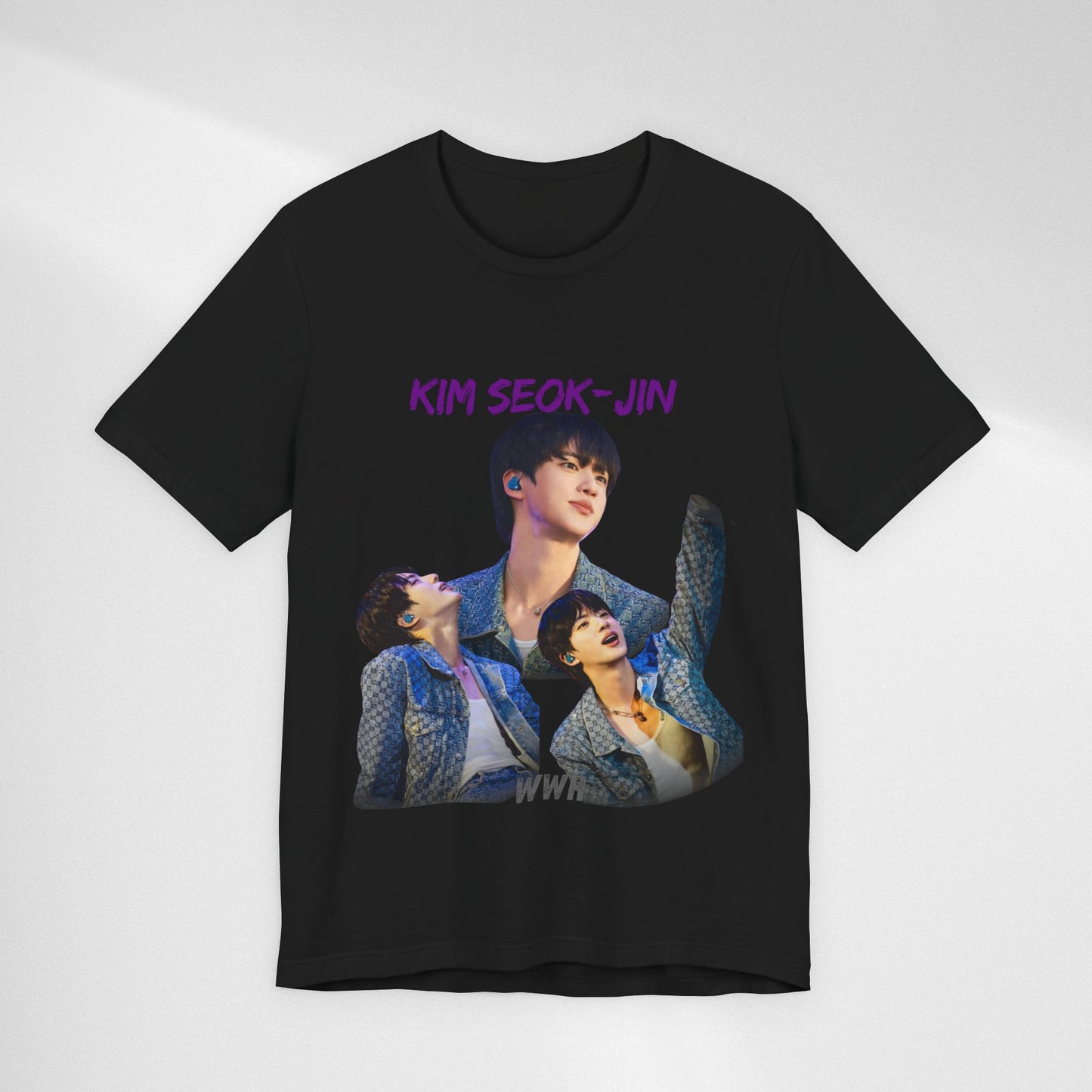 K-Pop Idol Photo Tee — 'Kim Seok-Jin' Graphic T-Shirt