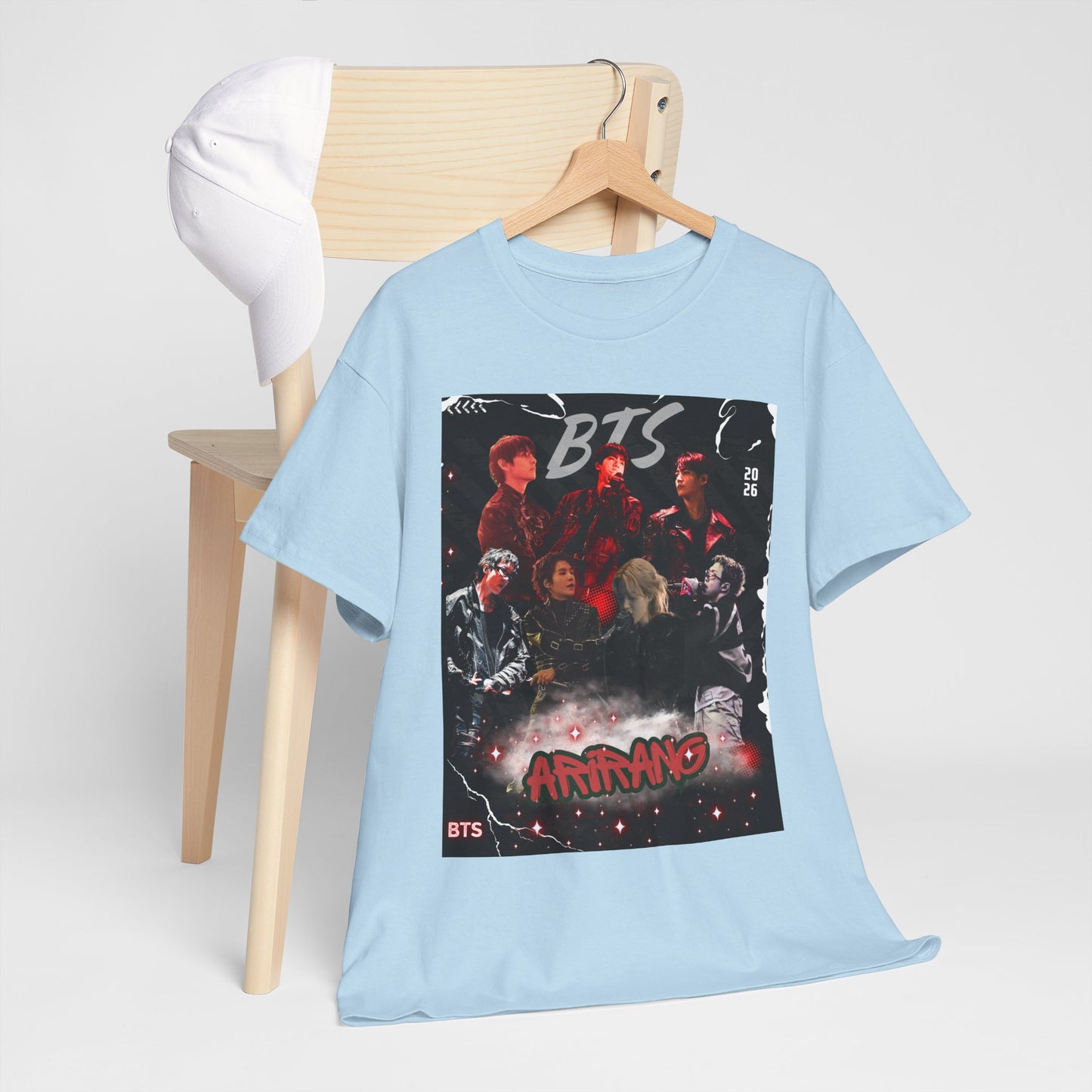 BTS Album Art Graphic Tee — 'Arirang' Fan Shirt