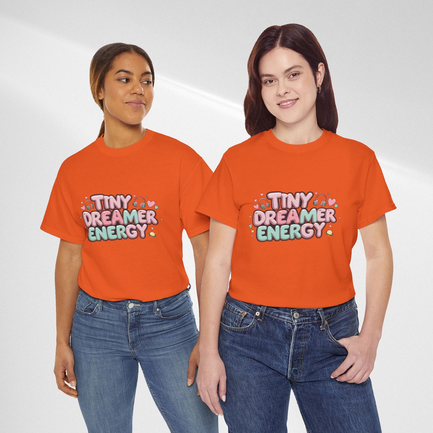 TinyTan Dreamer Energy T-Shirt — Cute Pastel Graphic Tee