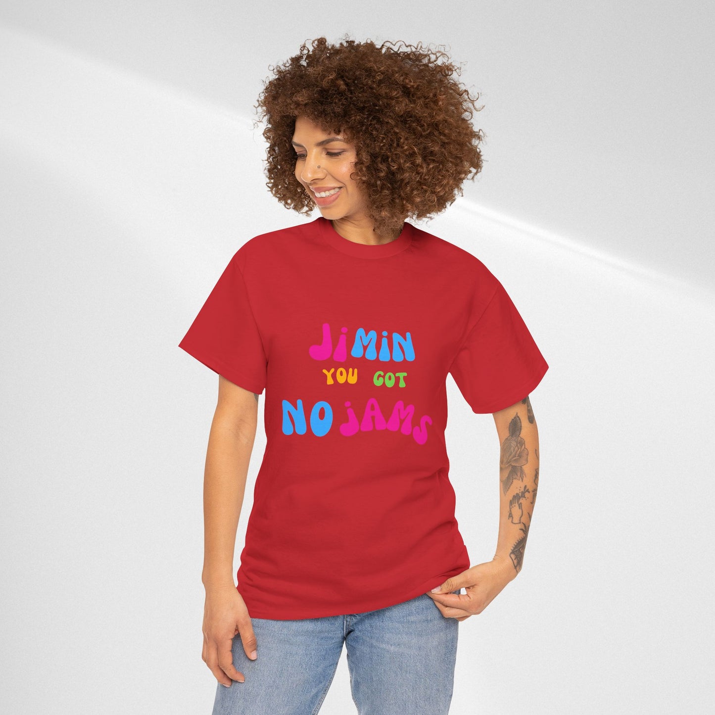 Jimin You Got No Jams T-Shirt — Colorful K-Pop Fan Tee