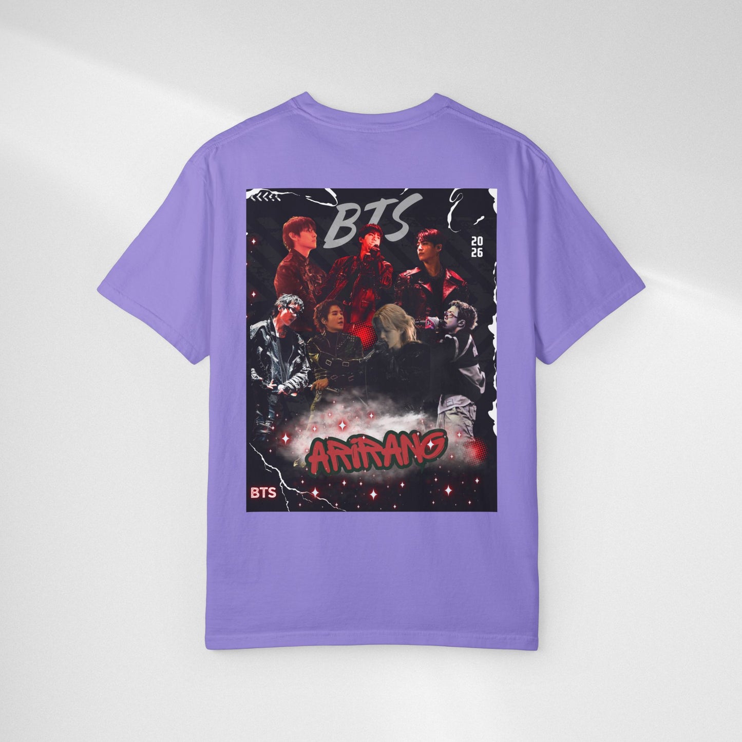 BTS ARIRANG Graphic T-Shirt — "Arirang" BTS Style Concert Tee
