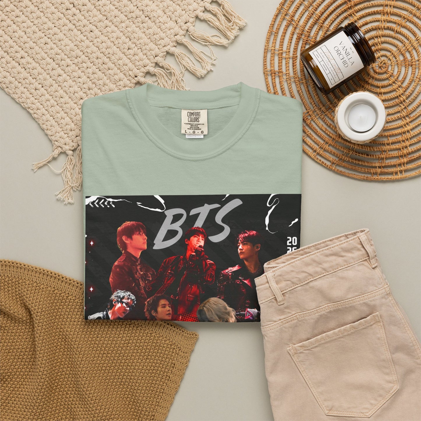 BTS ARIRANG Graphic T-Shirt — "Arirang" BTS Style Concert Tee