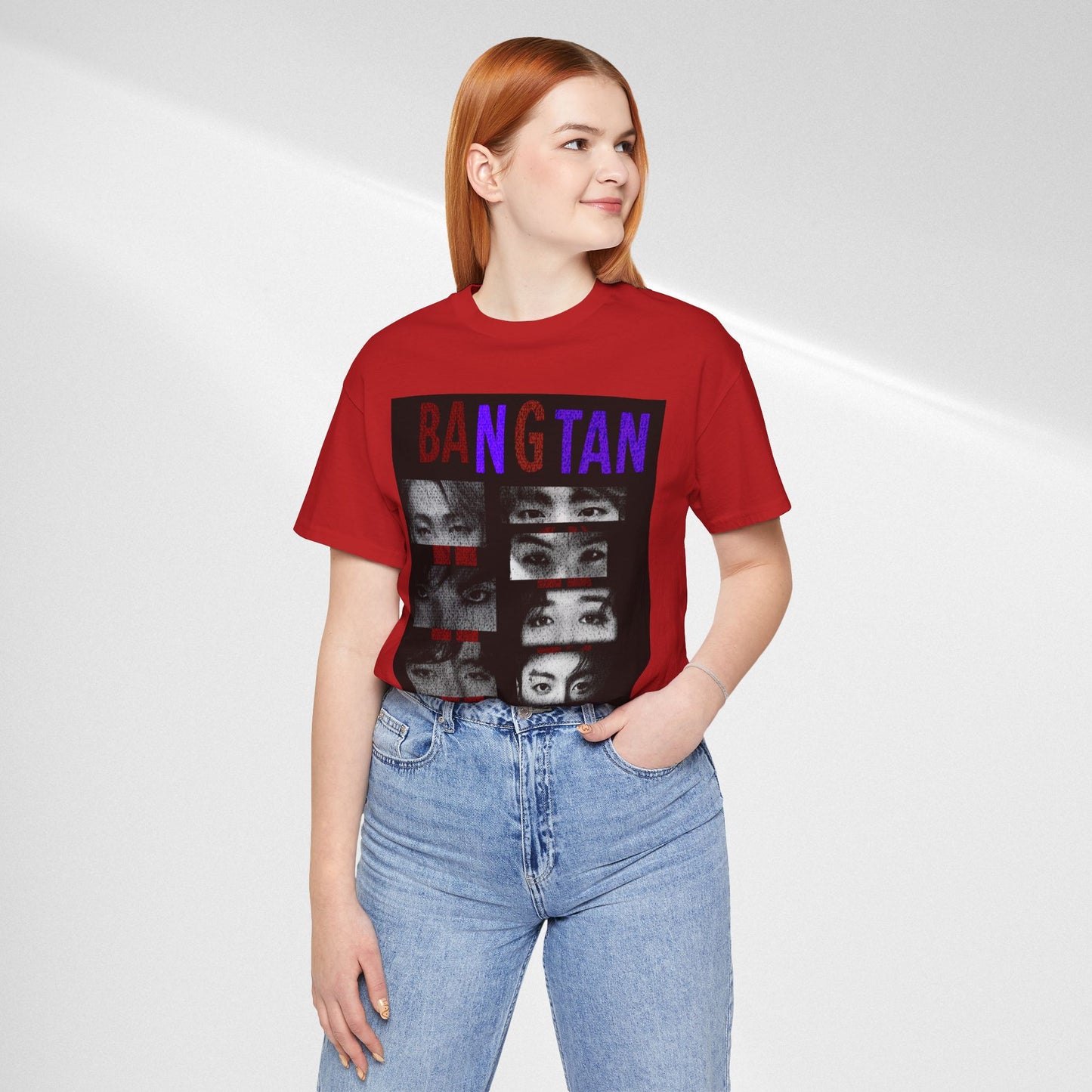 Bangtan Forever BTS Eyes Graphic Tee – K‑Pop Fan Shirt