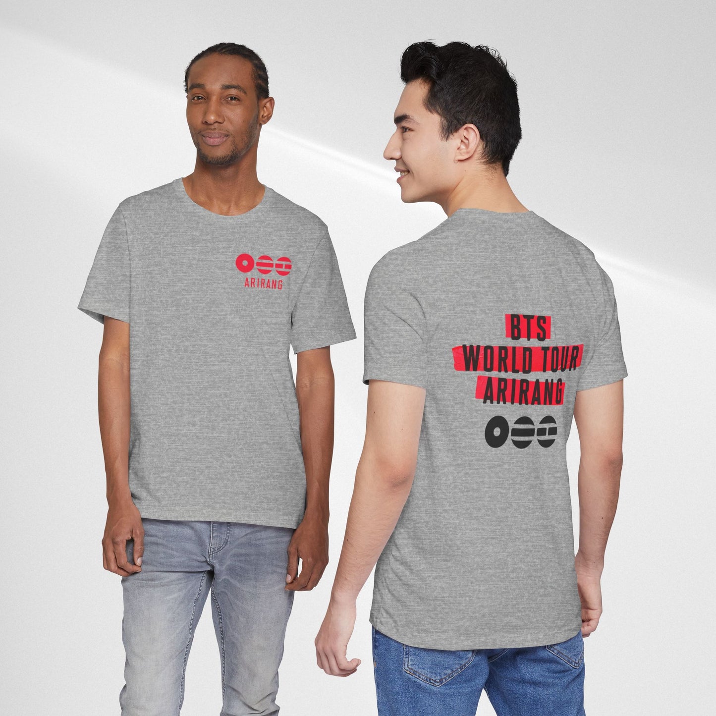 BTS World Tour ARIRANG Tour Tee — Fan Concert T‑Shirt