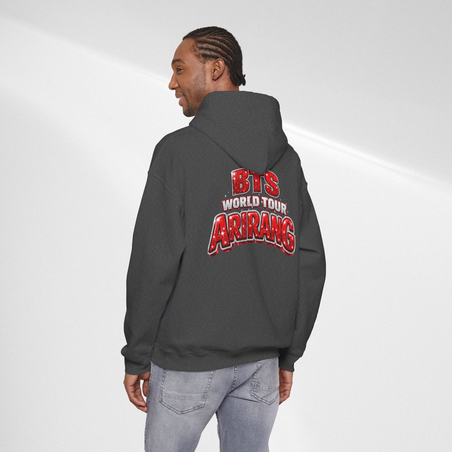BTS World Tour "Arrang" Hoodie - Graphic K-Pop Concert Pullover