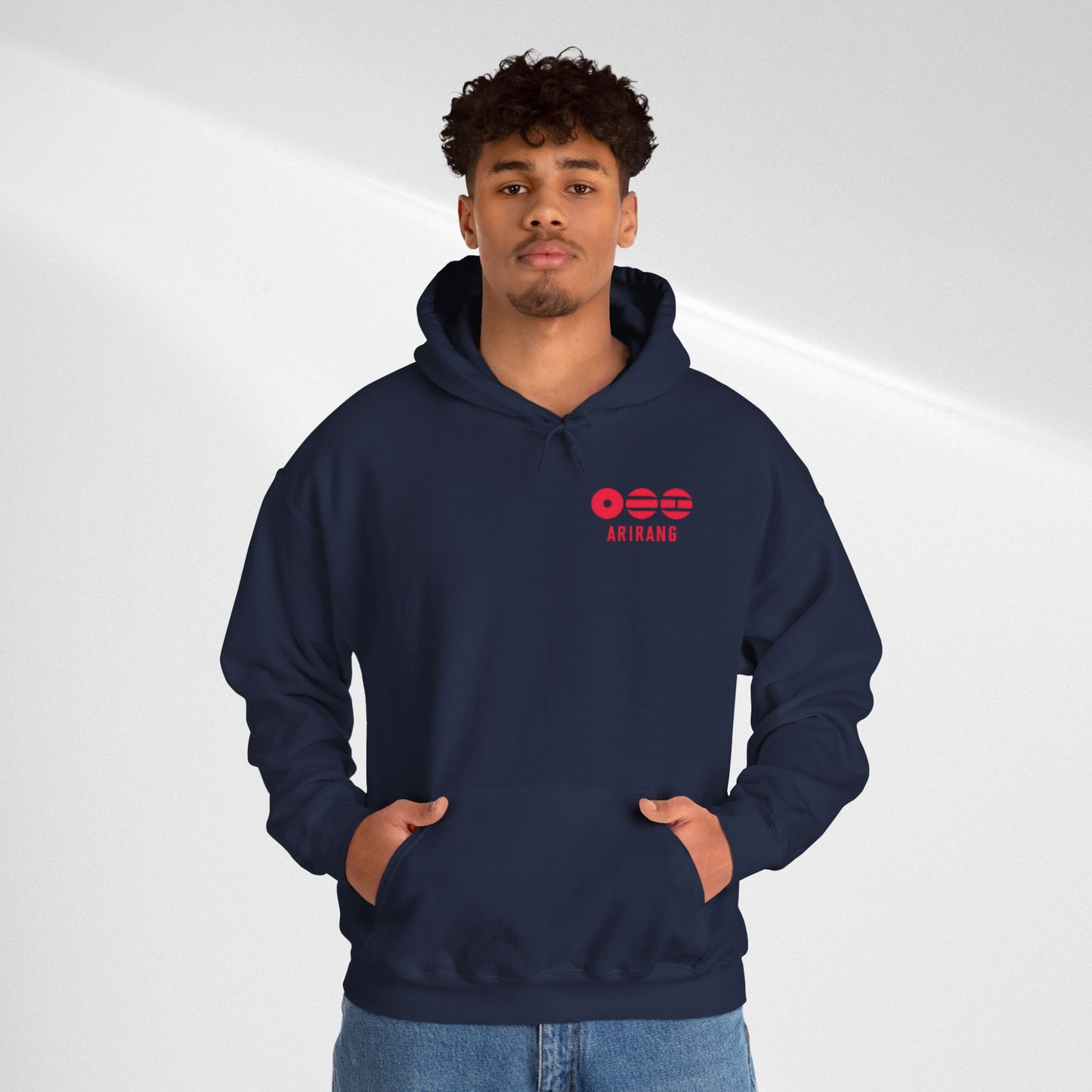 BTS World Tour "ARRIANG" Hoodie — Minimal Logo Tour Pullover