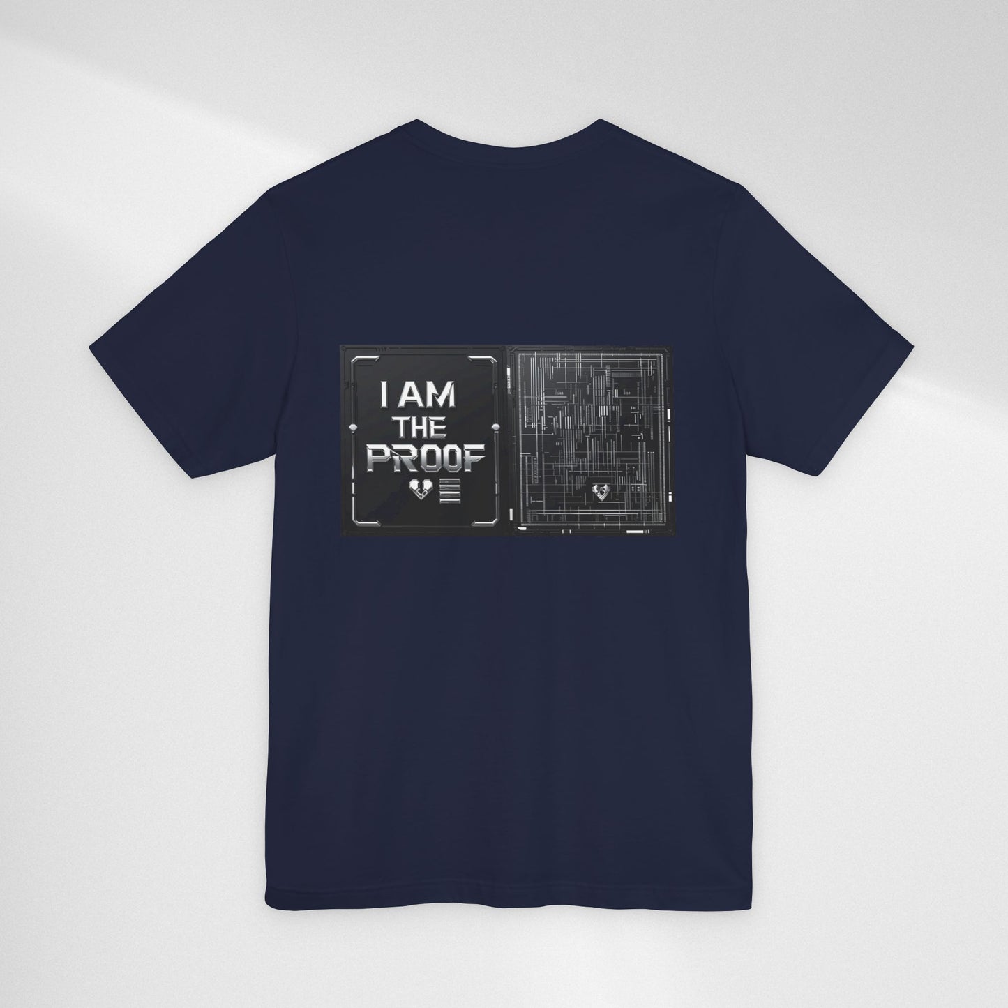 Bulletproof Vest Floral Tee — “I Am The Proof” Graphic T‑Shirt