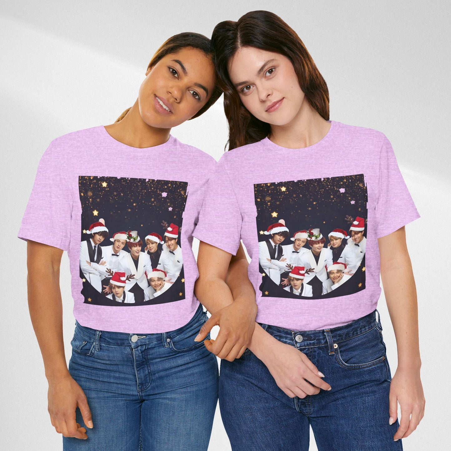 BTS Holiday Photo Crew Christmas Tee
