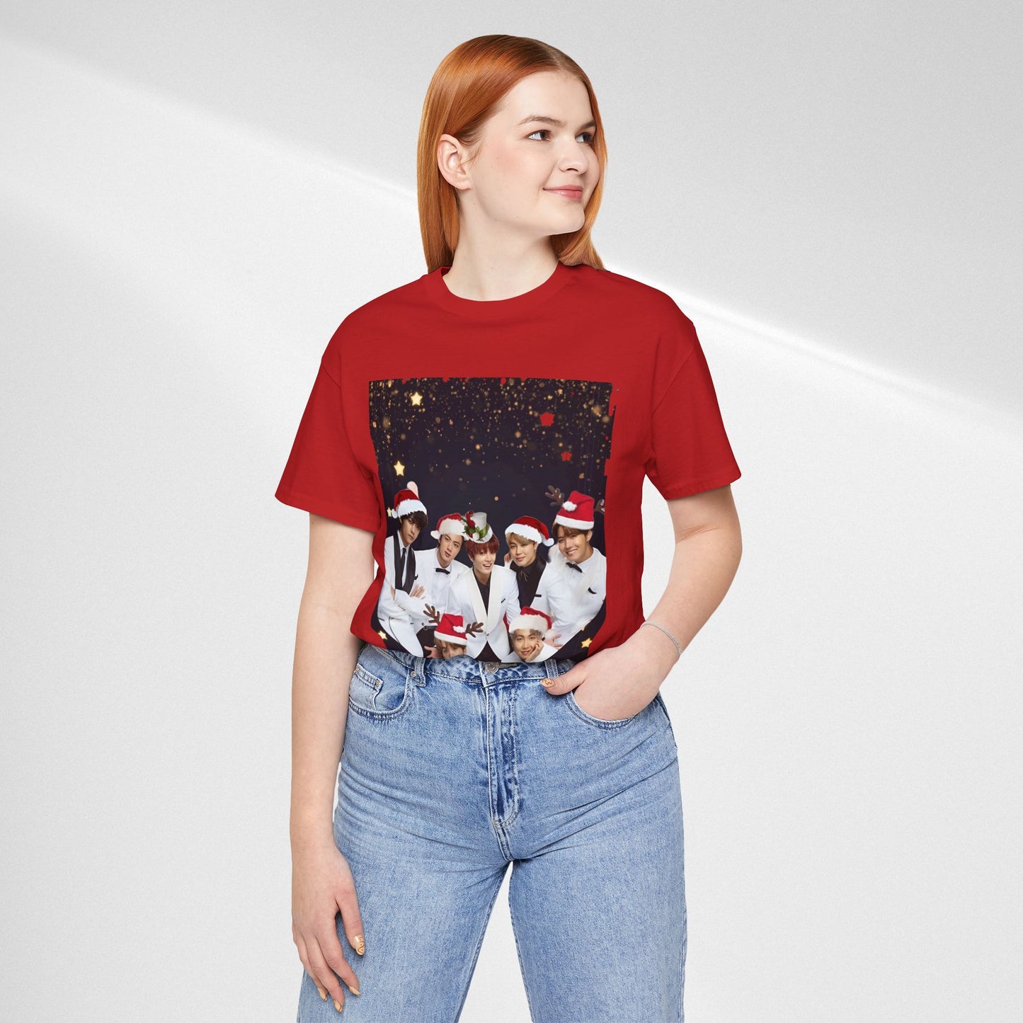 BTS Holiday Photo Crew Christmas Tee