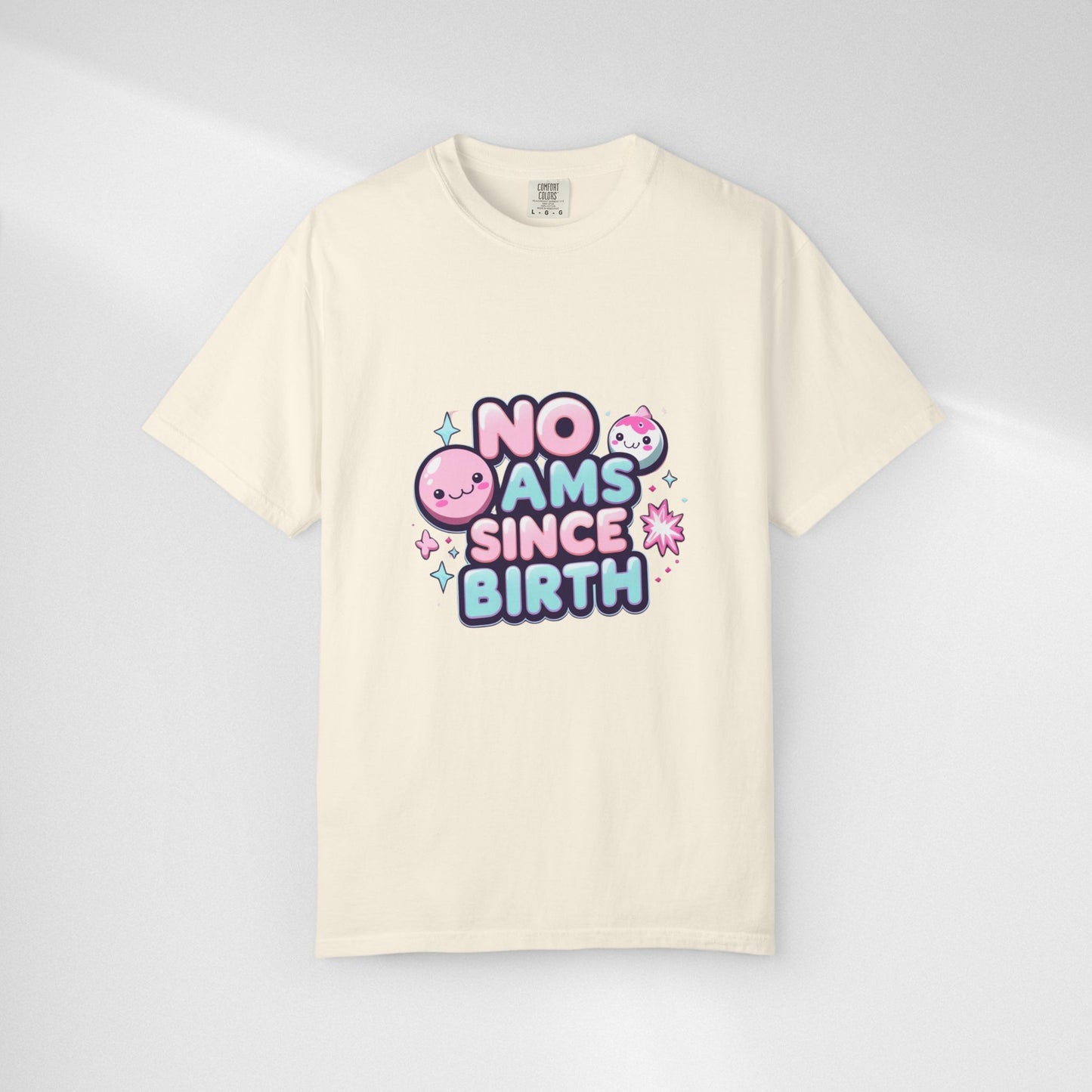 No JAMs Since Birth T-Shirt — Cute Kawaii 'No JAMs Since Birth' Graphic Tee