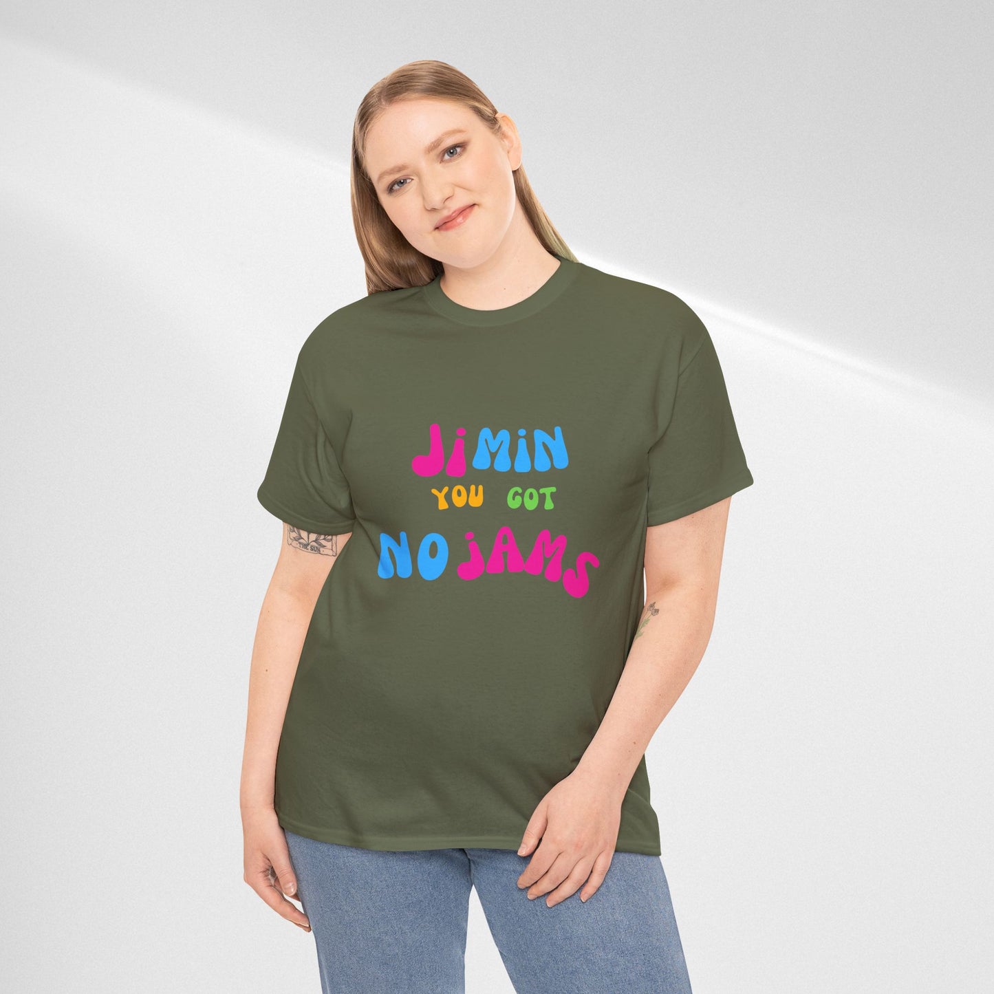 Jimin You Got No Jams T-Shirt — Colorful K-Pop Fan Tee