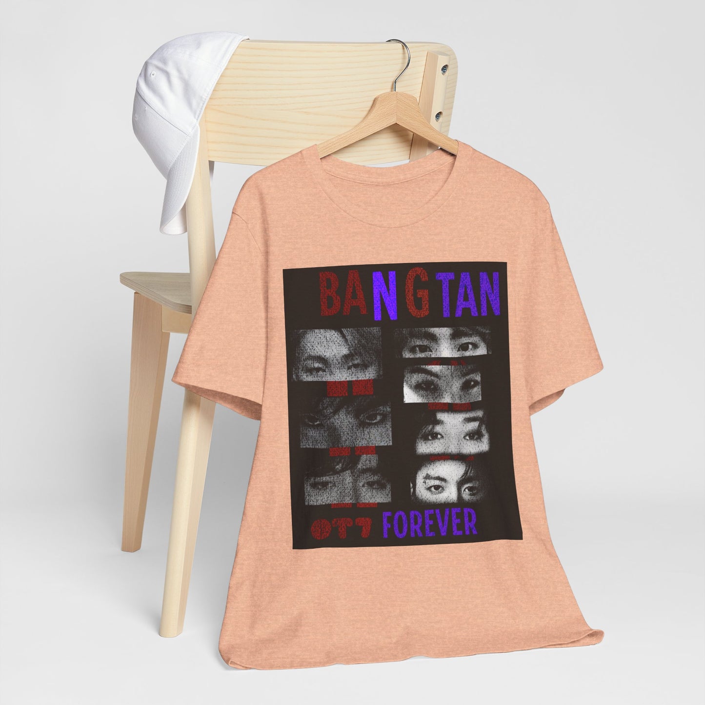 Bangtan Forever BTS Eyes Graphic Tee – K‑Pop Fan Shirt