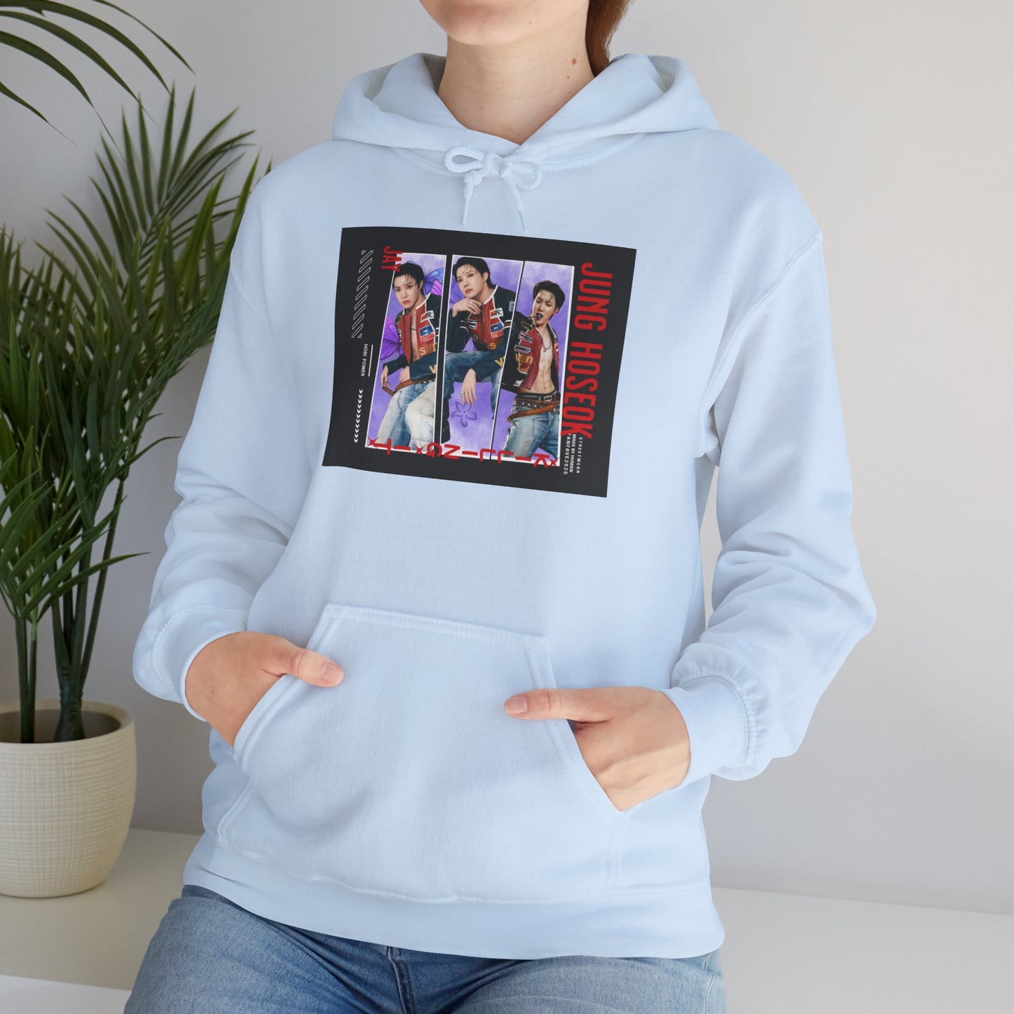 JHOPE Retro Band Photo Hoodie — Vintage Concert Graphic Pullover