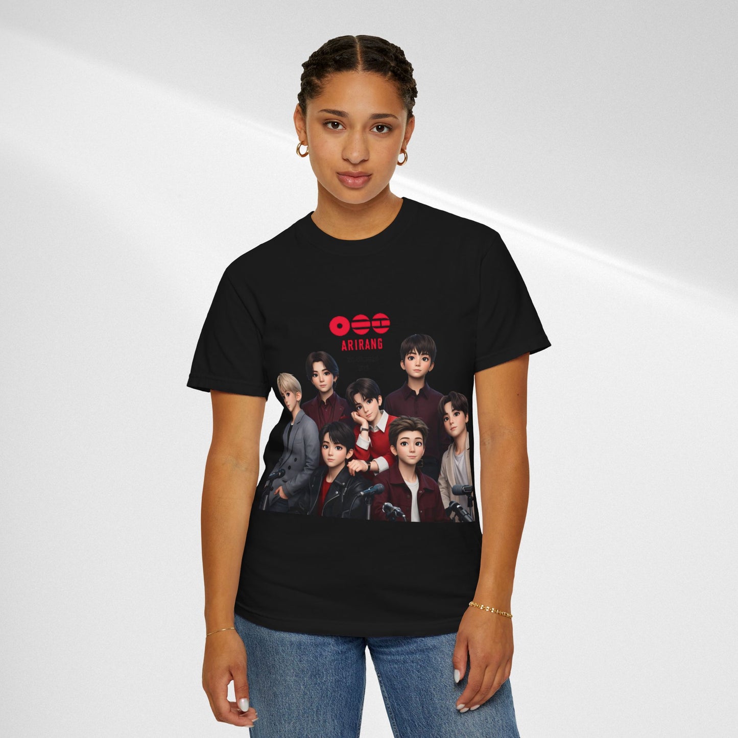 BTS Band Photo T-Shirt — Group Portrait Graphic Tee