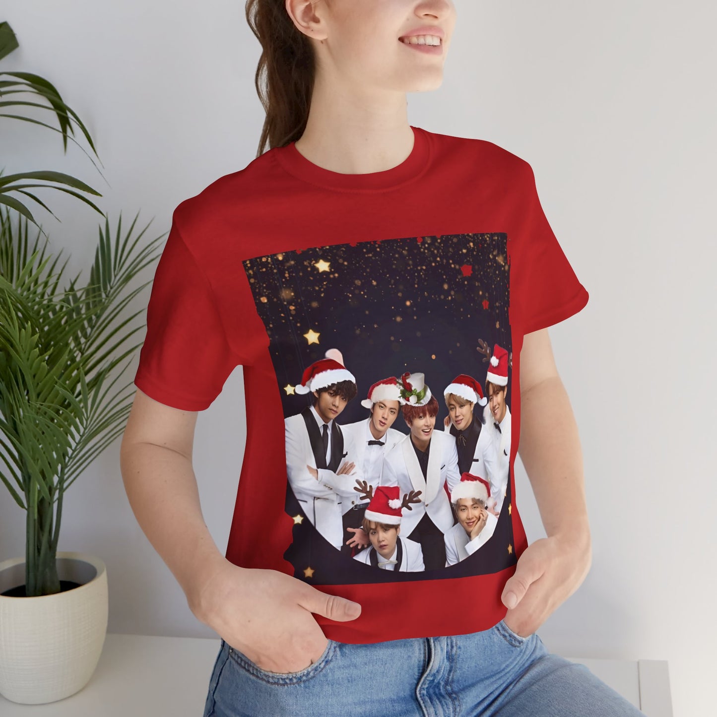 BTS Holiday Photo Crew Christmas Tee