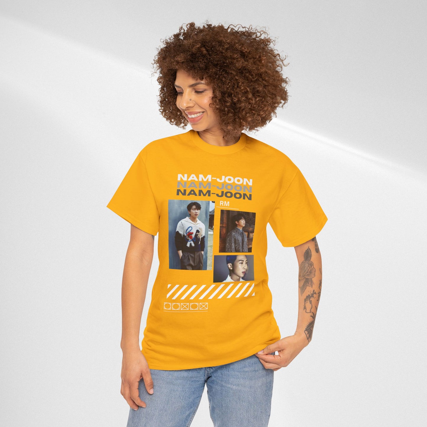 RM (Nam-Joon) Photo Collage K-Pop Graphic Tee