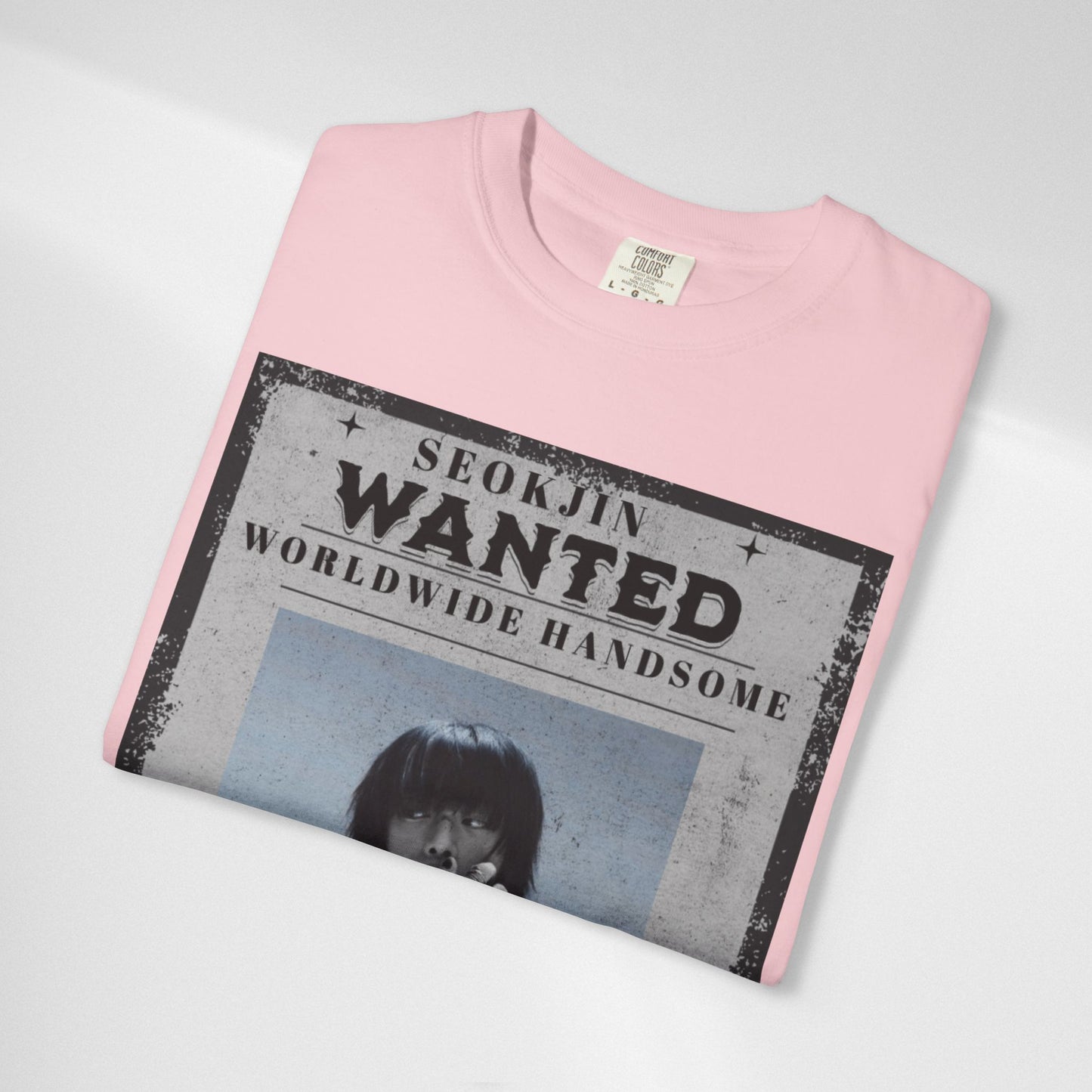 Seokjin "Wanted: Worldwide Handsome" Graphic T-Shirt