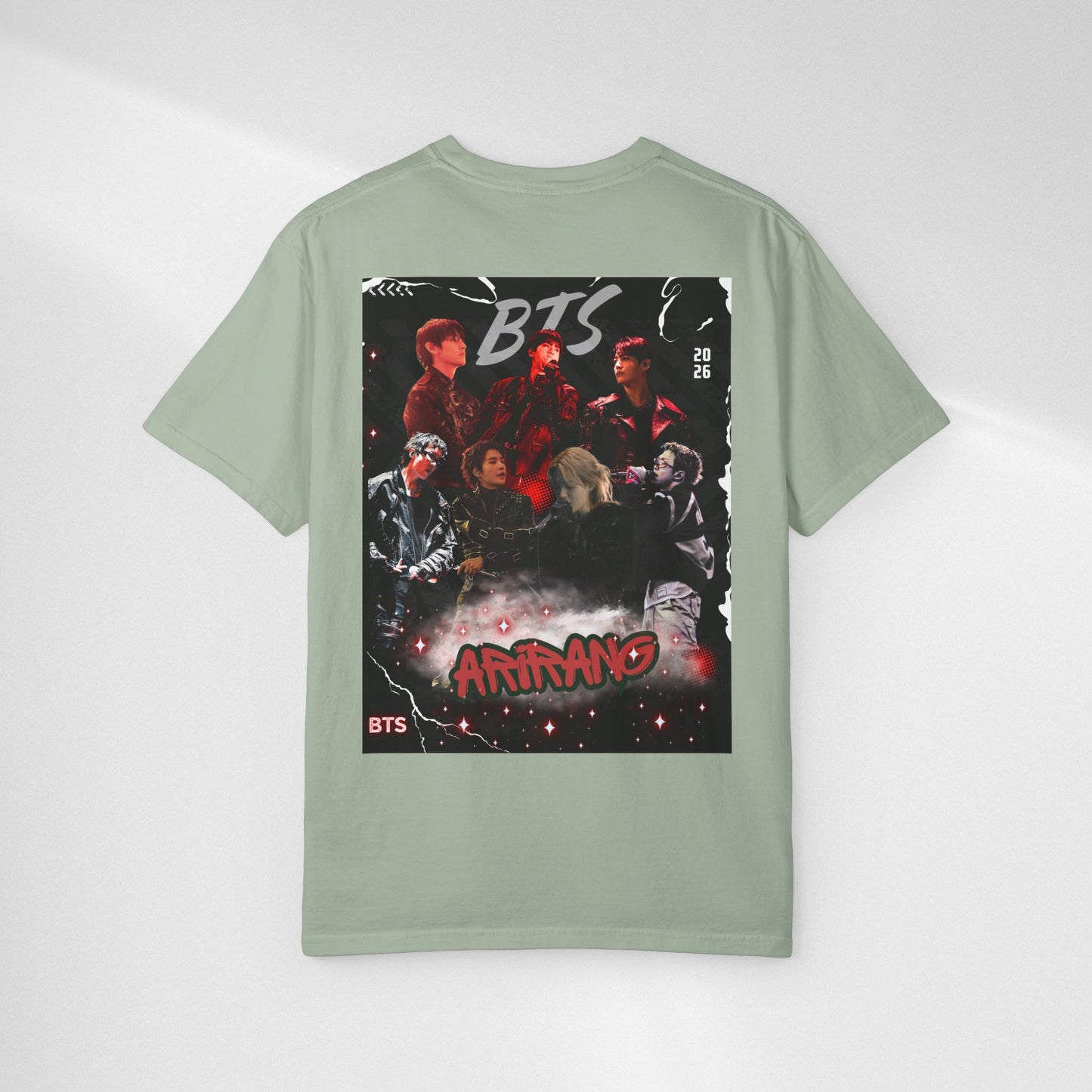 BTS ARIRANG Graphic T-Shirt — "Arirang" BTS Style Concert Tee
