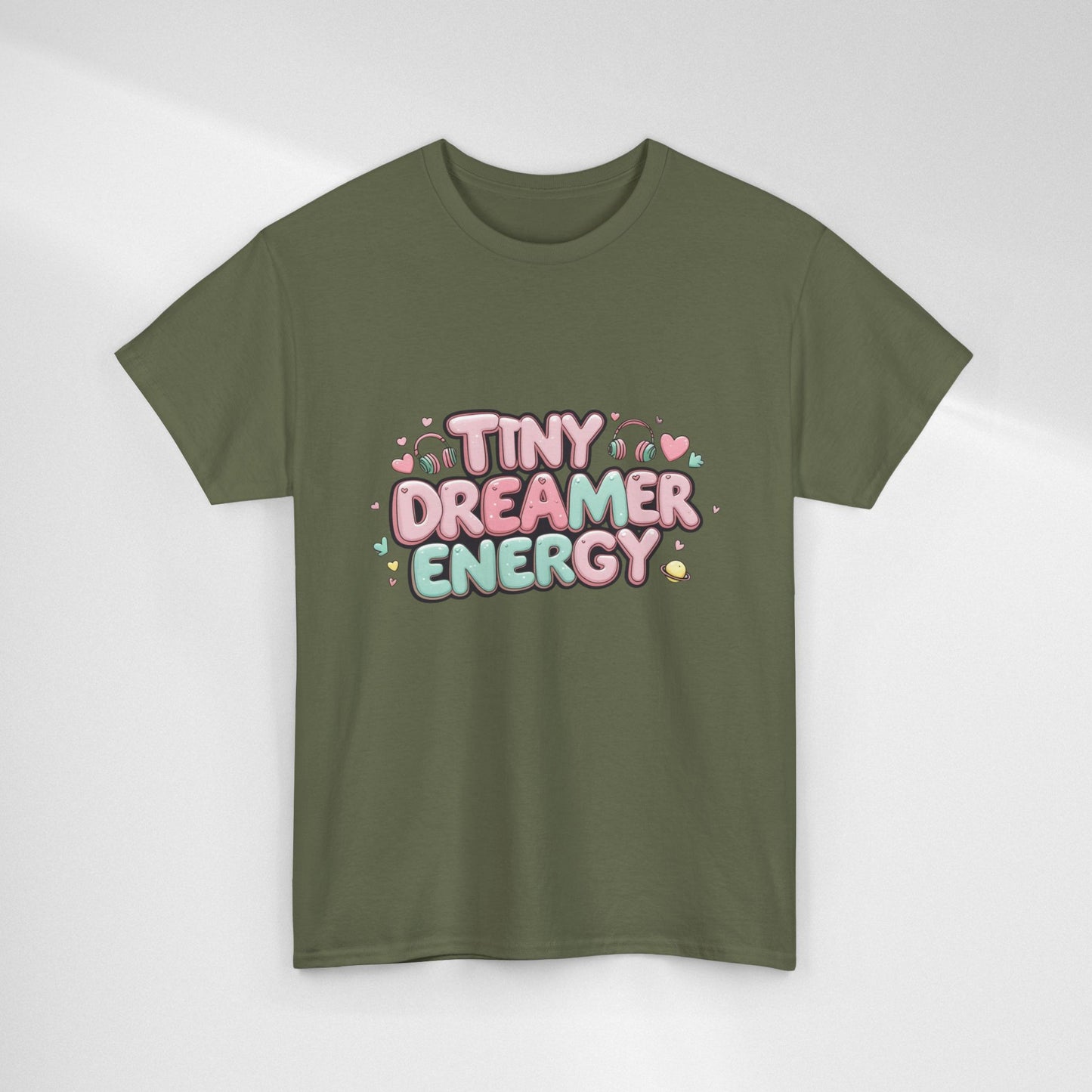 TinyTan Dreamer Energy T-Shirt — Cute Pastel Graphic Tee