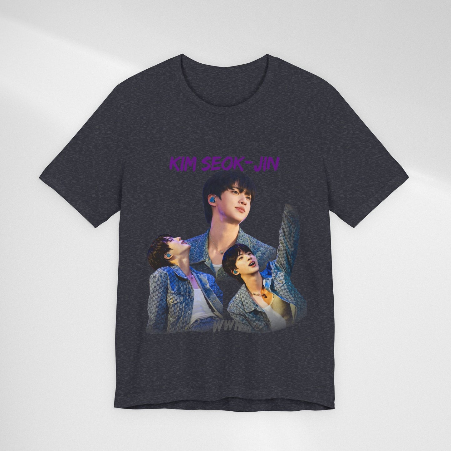 K-Pop Idol Photo Tee — 'Kim Seok-Jin' Graphic T-Shirt