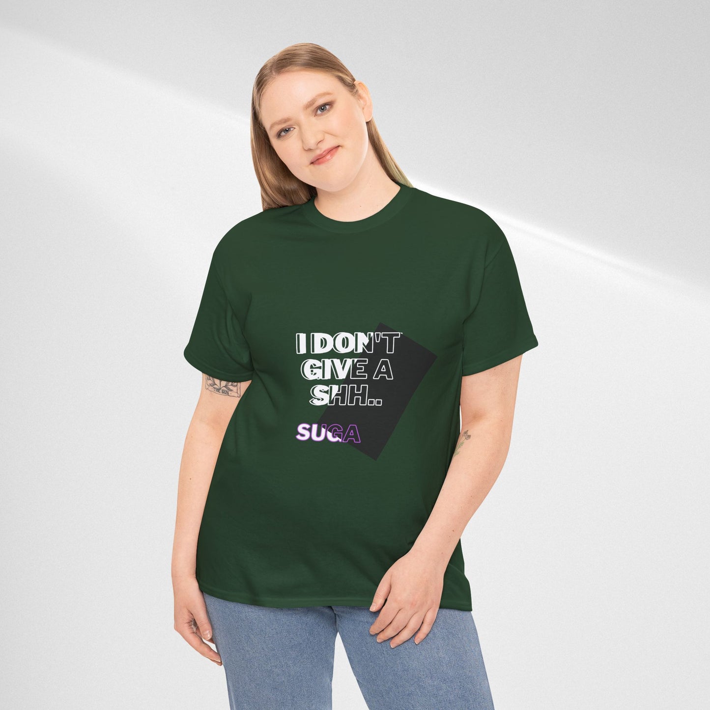 I Don't Give a Shh Tee — Bold Graphic Statement T‑Shirt