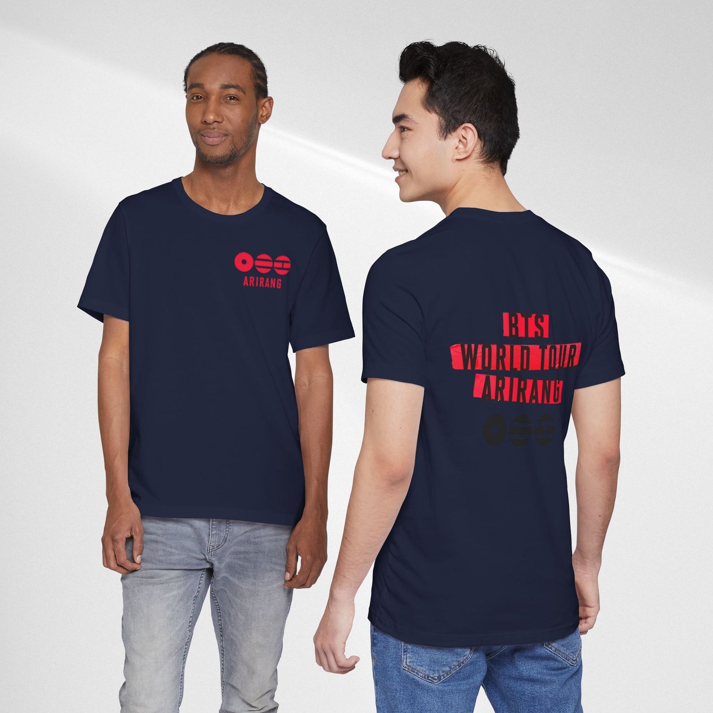 BTS World Tour ARIRANG Tour Tee — Fan Concert T‑Shirt