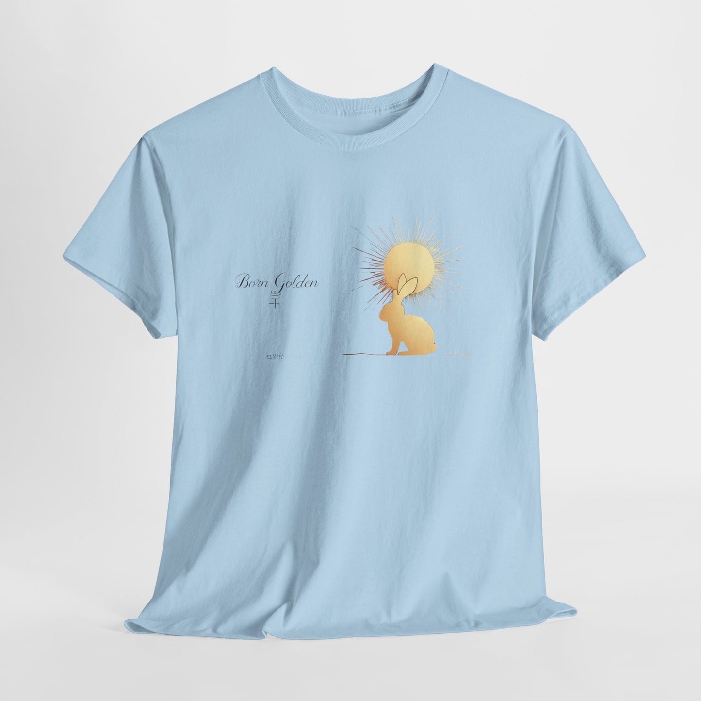 JK Golden Child T-Shirt — 'Born Golden' Cute Kids Illustration Tee