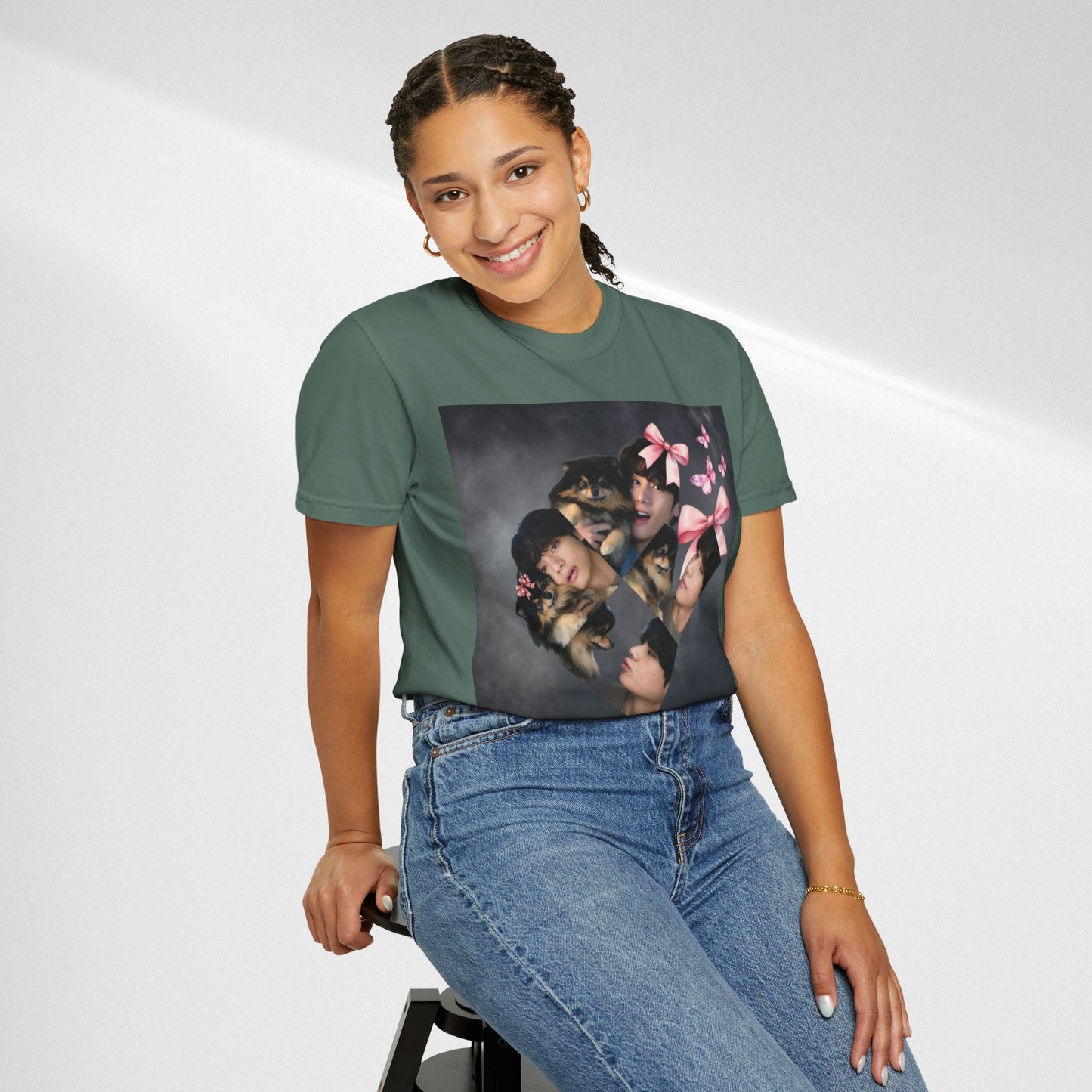 V Too Sweet to Handle T-Shirt — Cute Vintage Photo Collage Tee