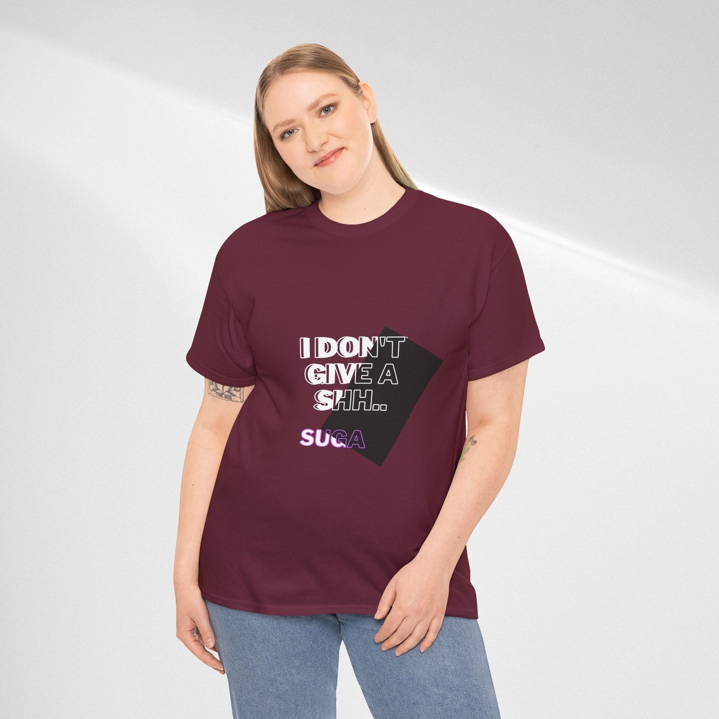 I Don't Give a Shh Tee — Bold Graphic Statement T‑Shirt
