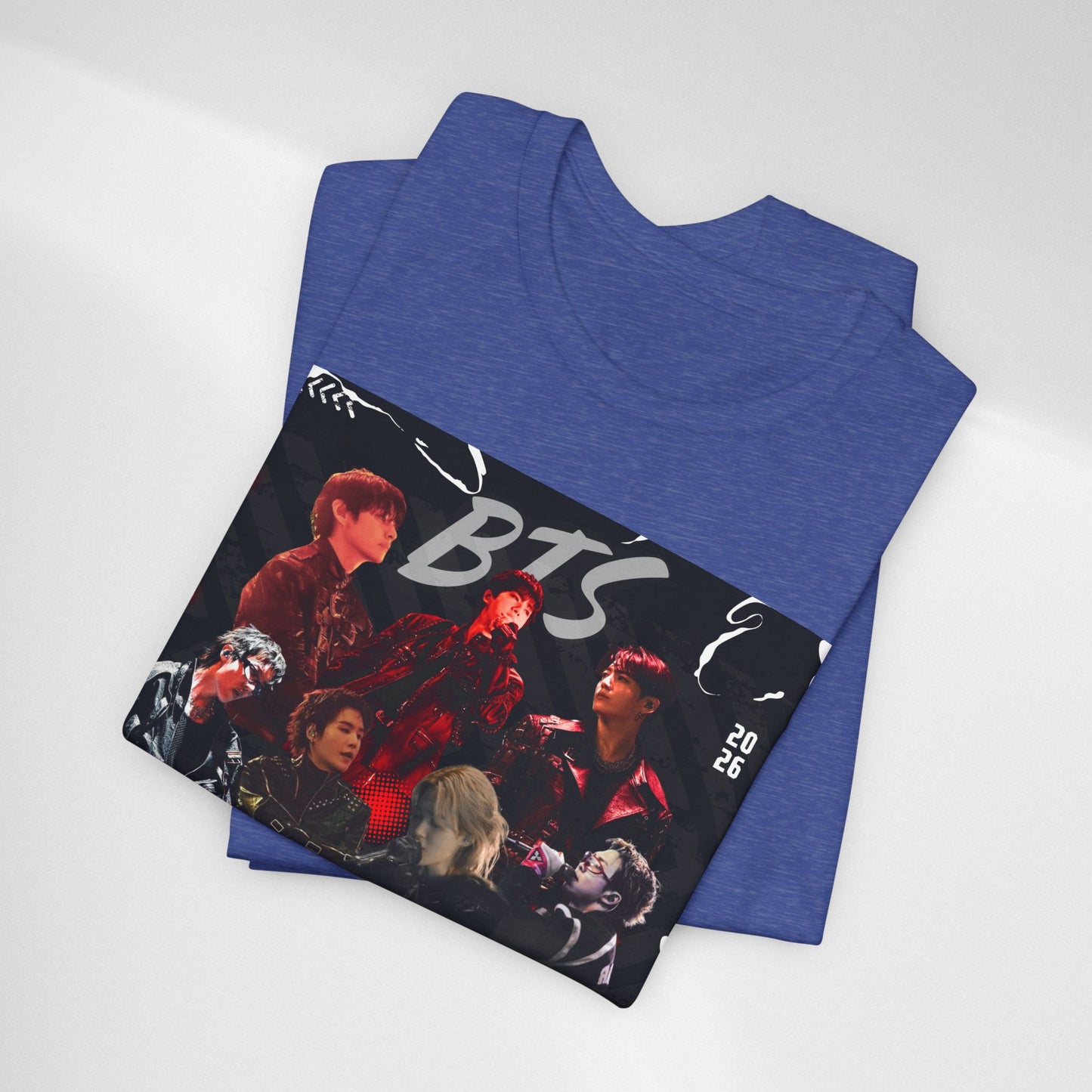 BTS ARIRANG Band Graphic Tee — 'BTS ARMY' Retro Concert Poster Shirt