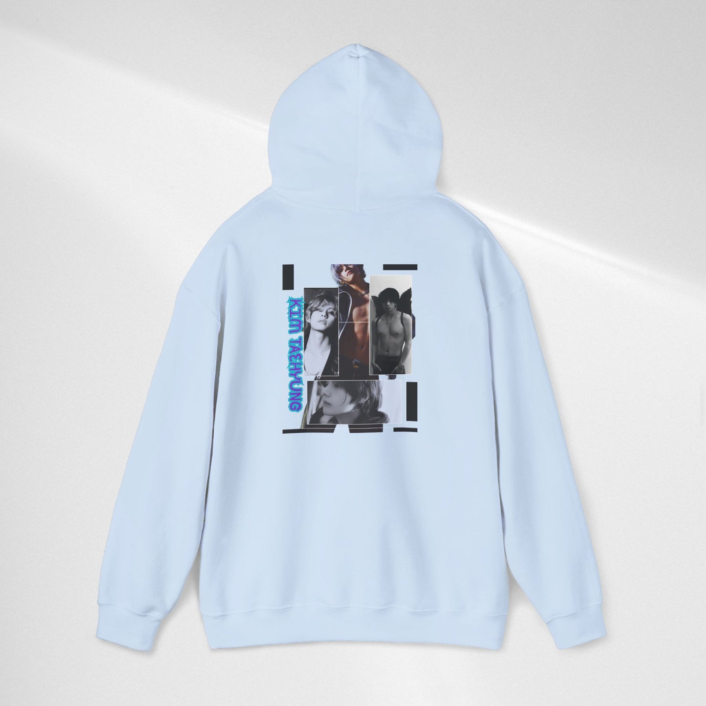 TAE Hoodie — Graphic Photo Collage 'Goth Romance' Streetwear Pullover