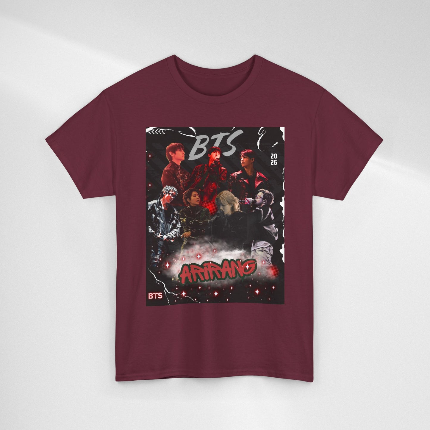 BTS Album Art Graphic Tee — 'Arirang' Fan Shirt