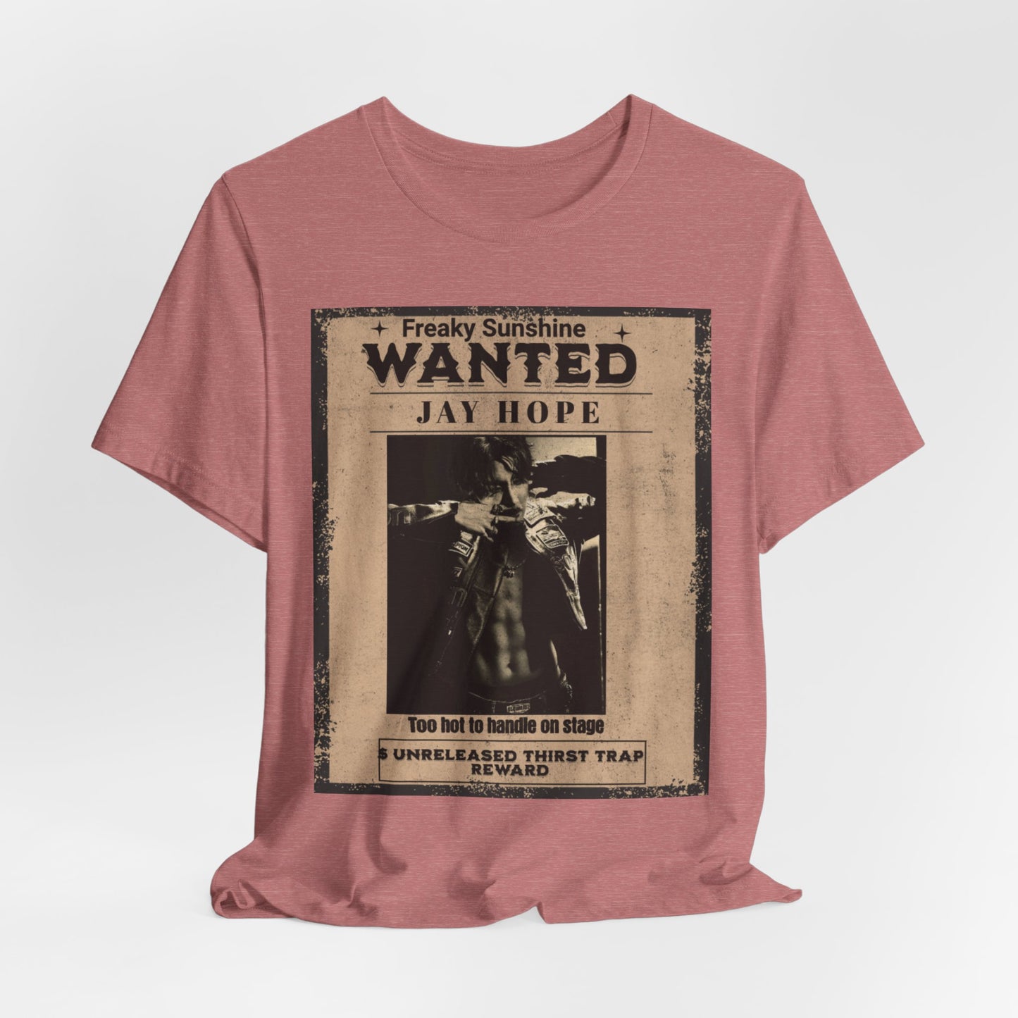 Wanted Poster Jay Hope T-Shirt — Vintage Western Graphic Tee