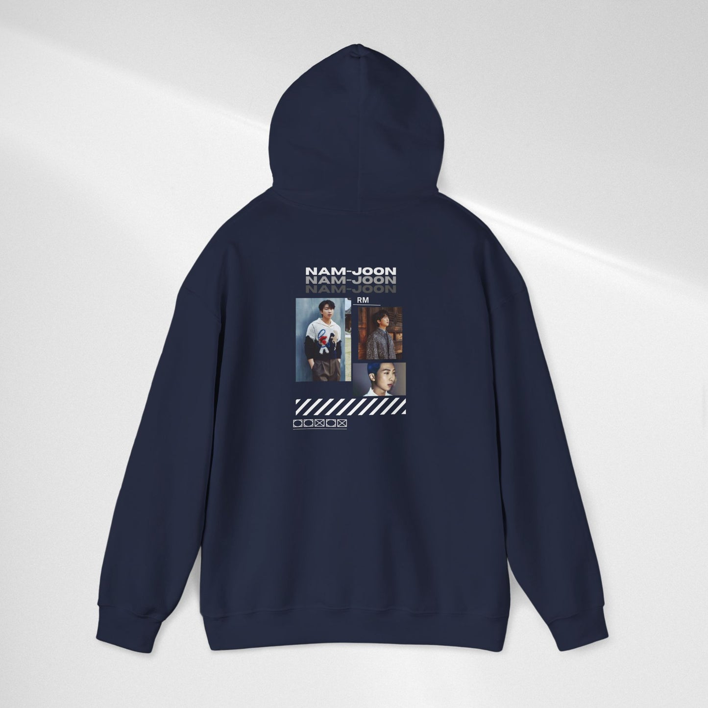 NAMJOON Hoodie — Retro Filmstrip Portrait Pullover
